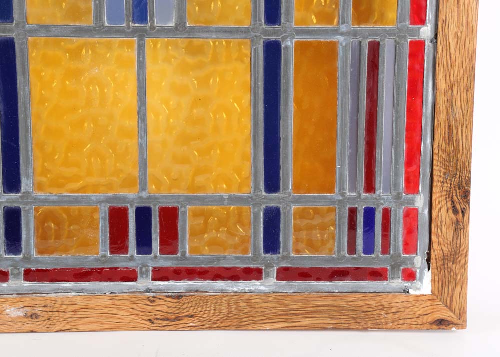 Contemporary Stained Glass Panel