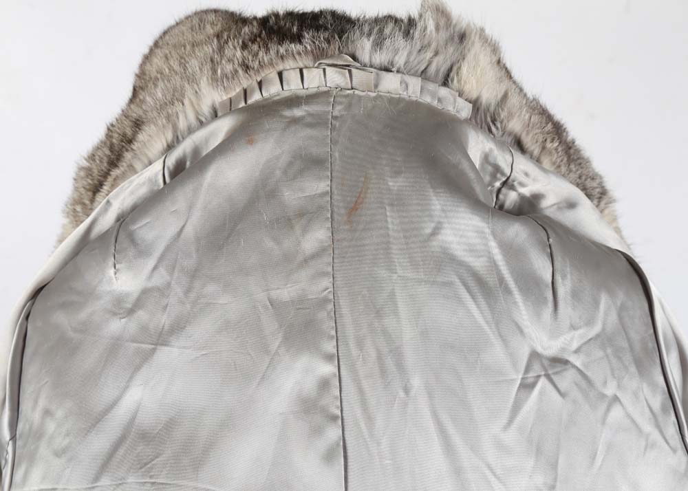 Women's Full-Length Rabbit Fur Coat