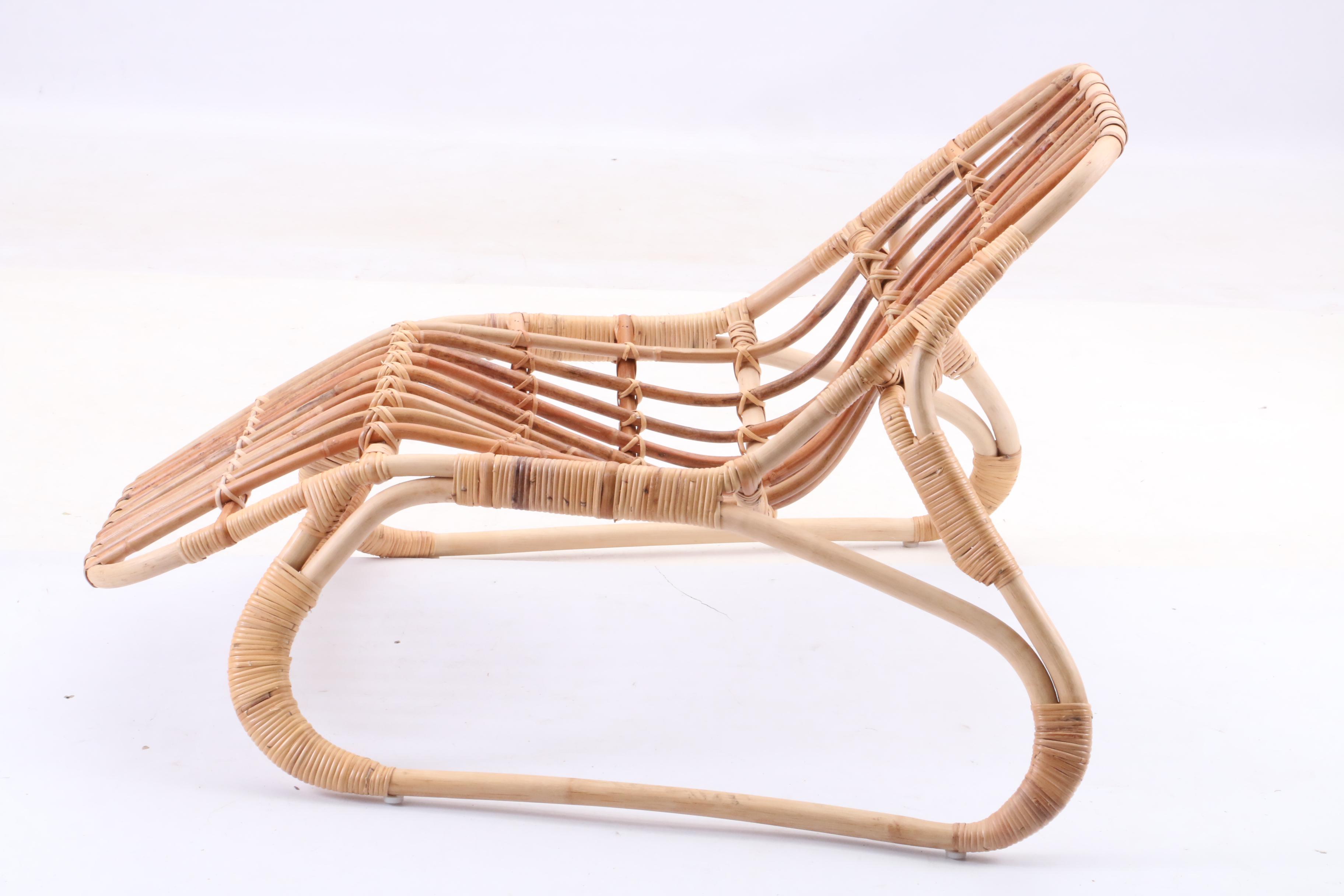 Contemporary Bamboo Lounge Chair