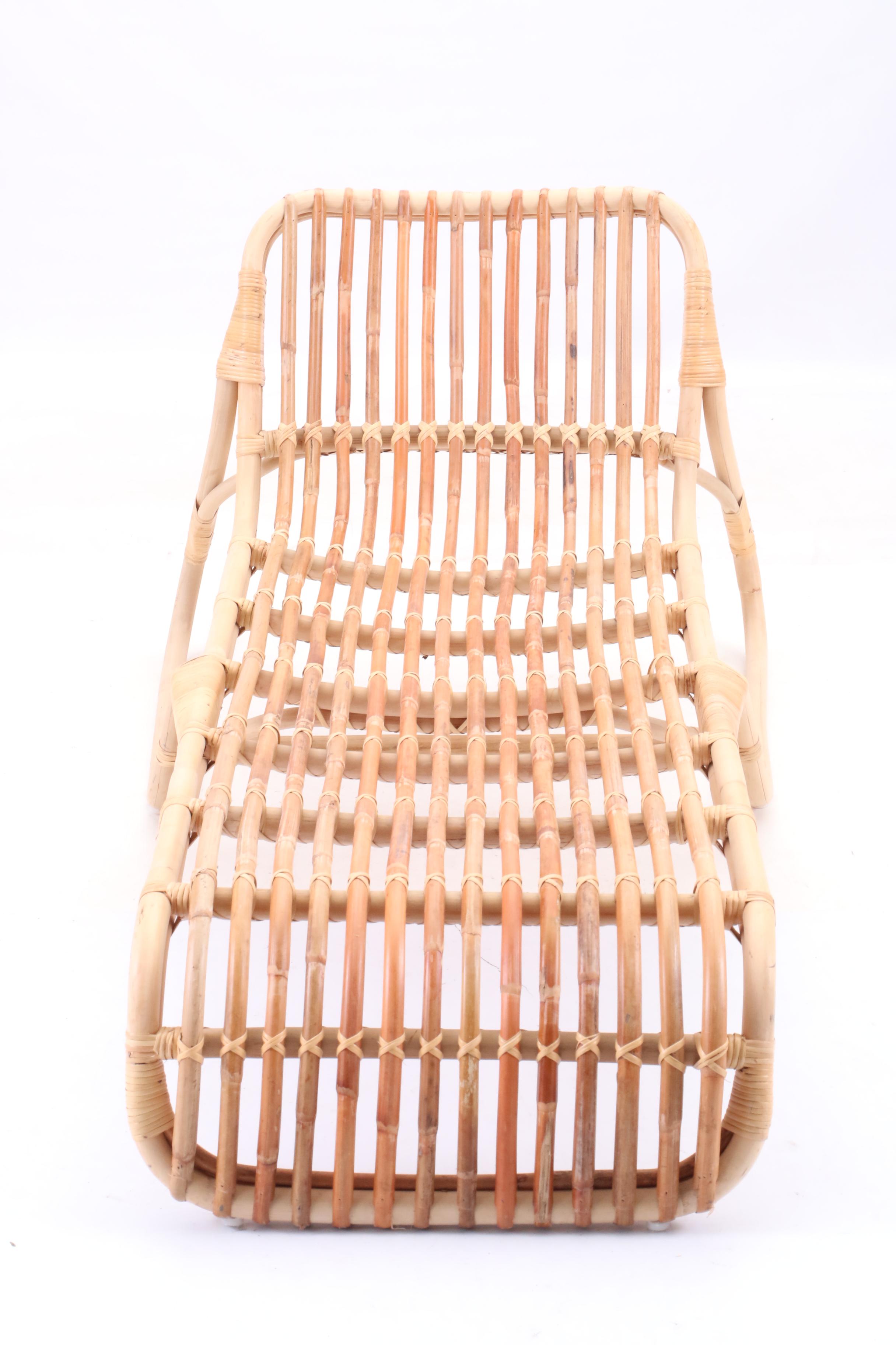 Contemporary Bamboo Lounge Chair