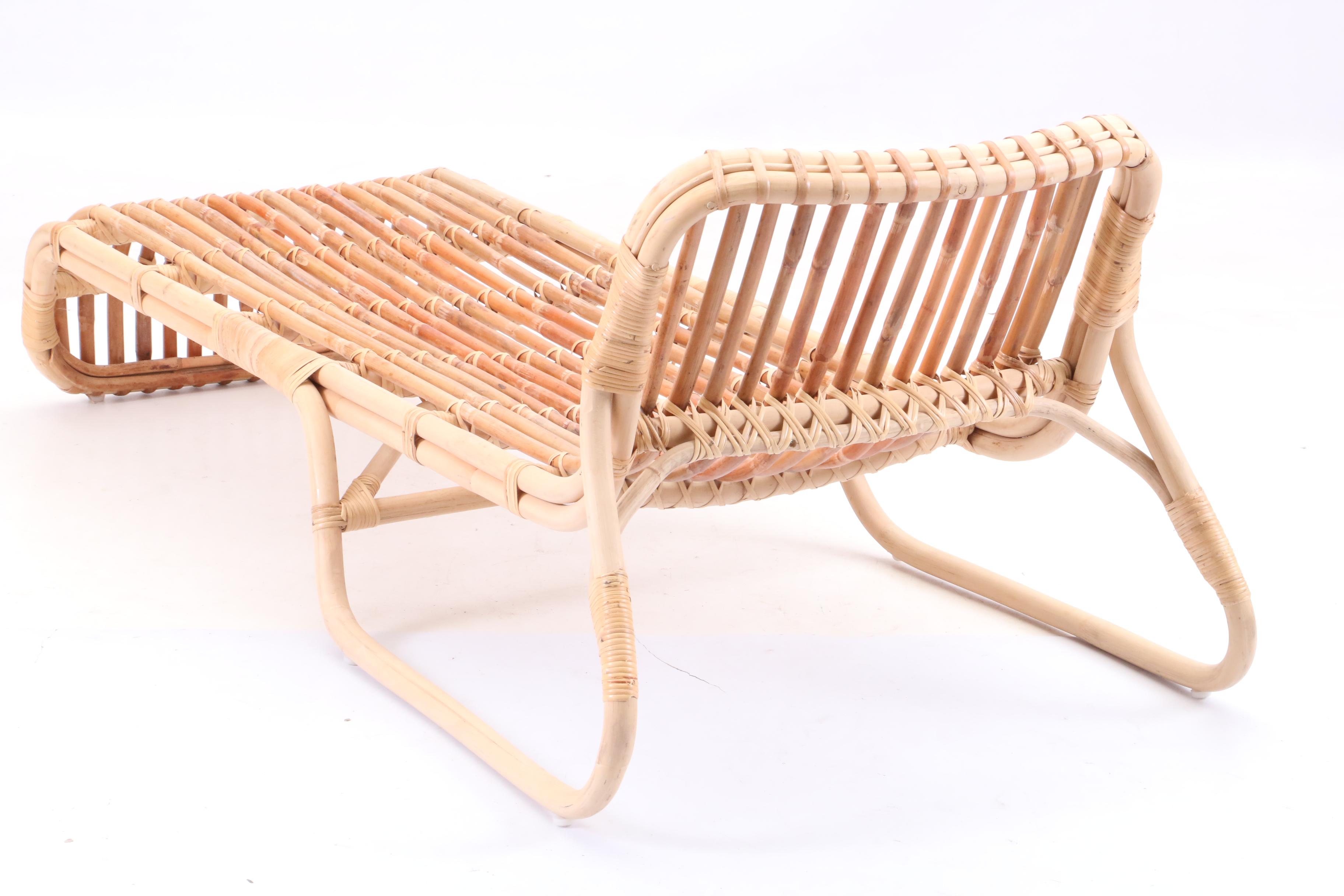 Contemporary Bamboo Lounge Chair
