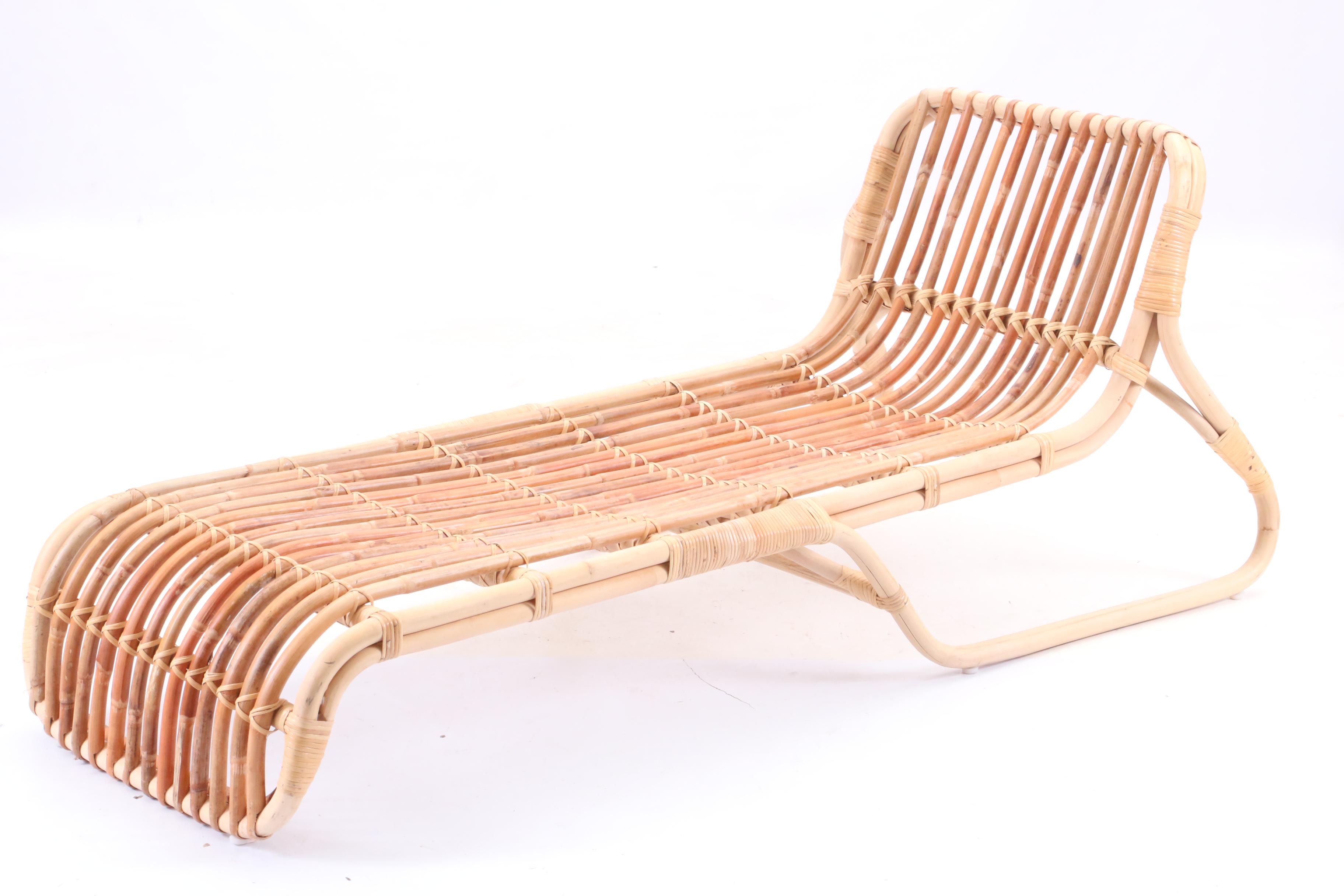 Contemporary Bamboo Lounge Chair