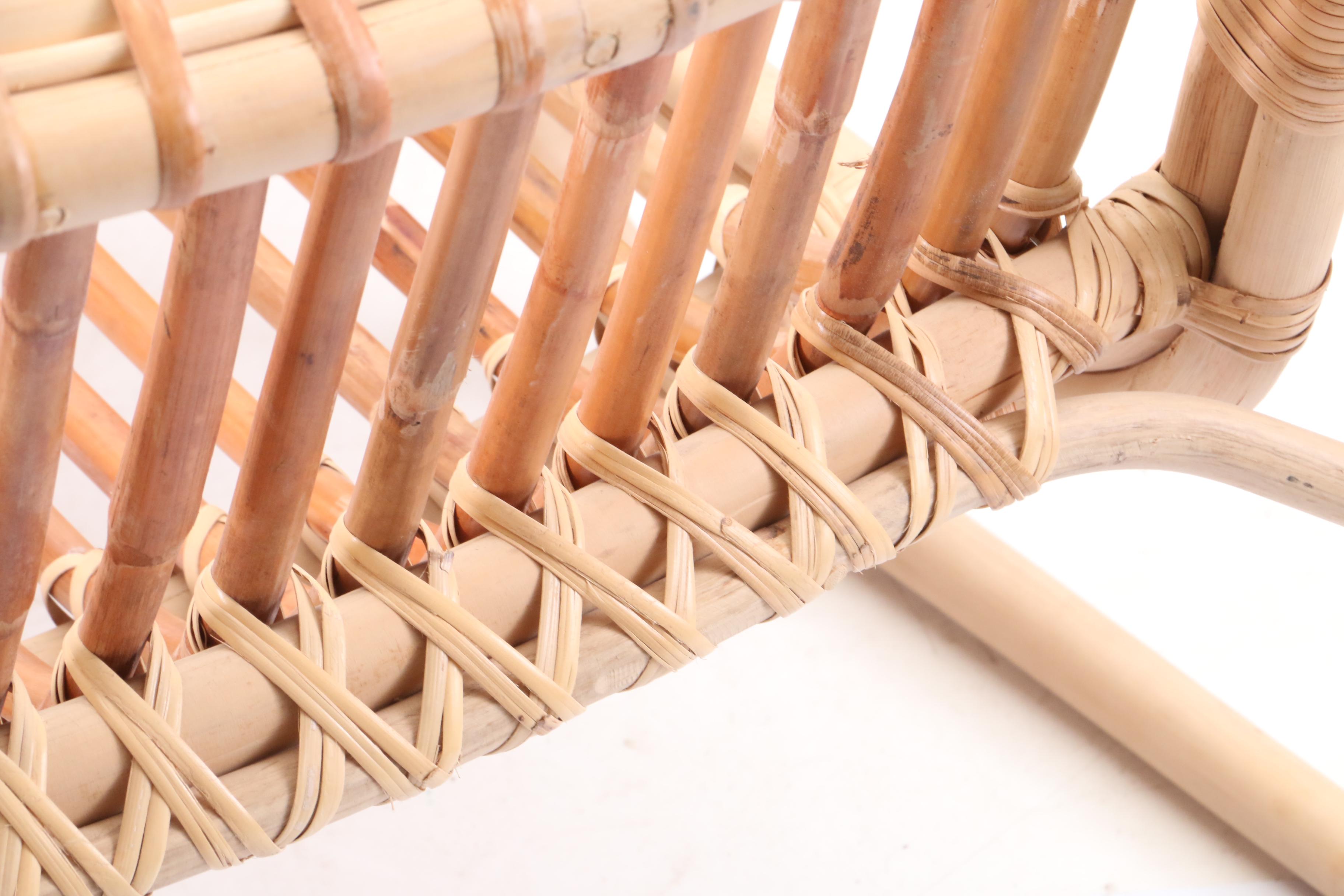 Contemporary Bamboo Lounge Chair