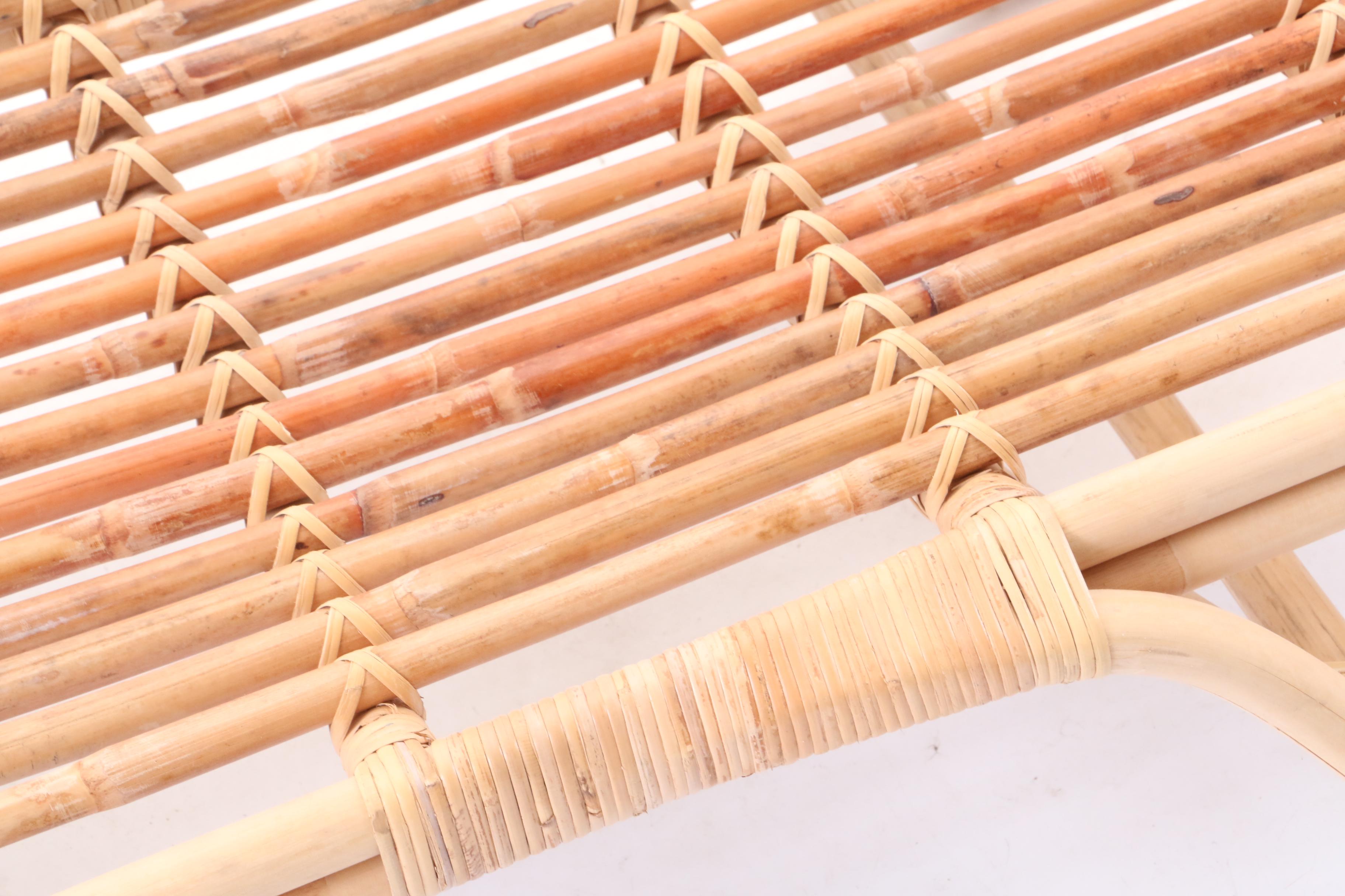 Contemporary Bamboo Lounge Chair