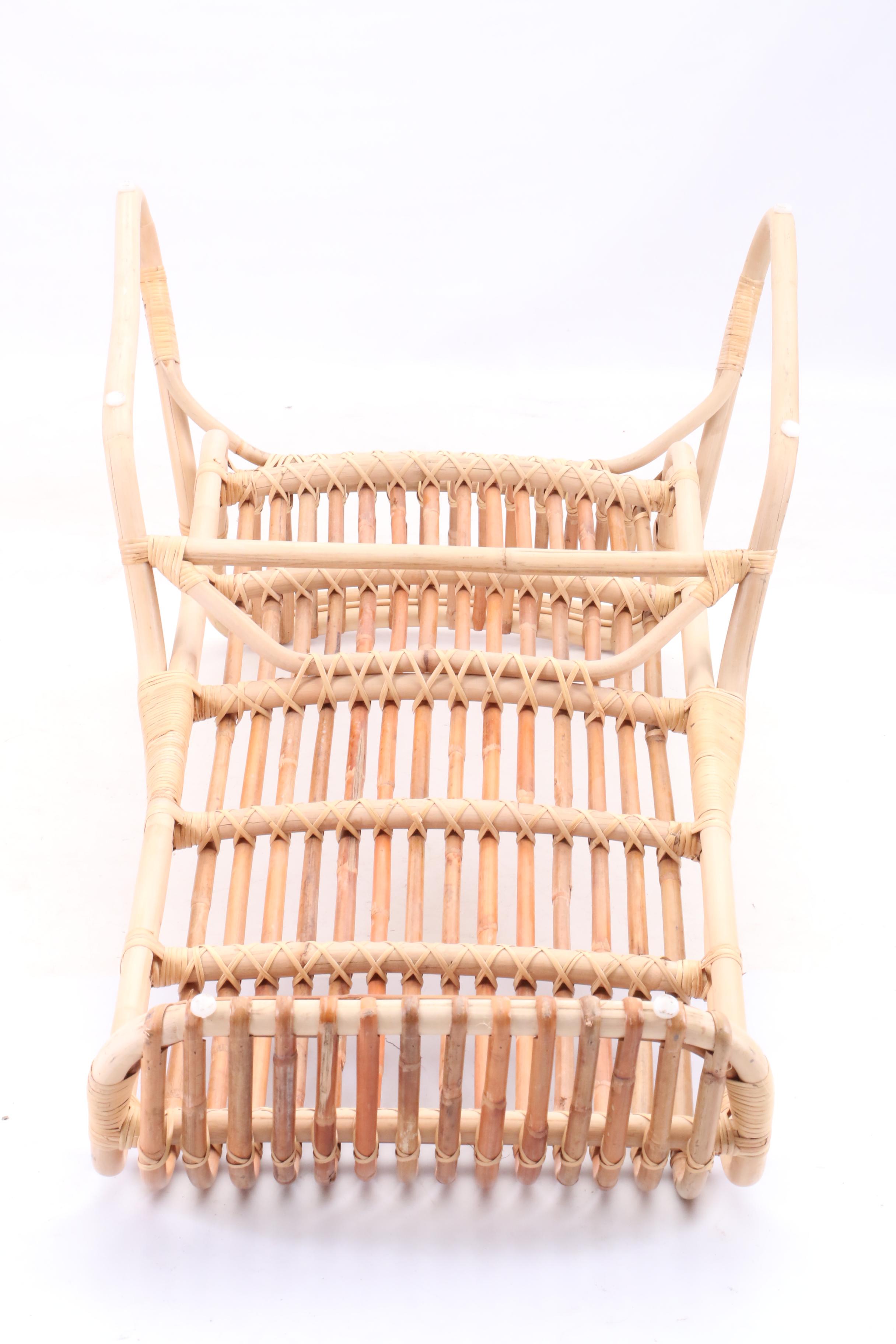 Contemporary Bamboo Lounge Chair