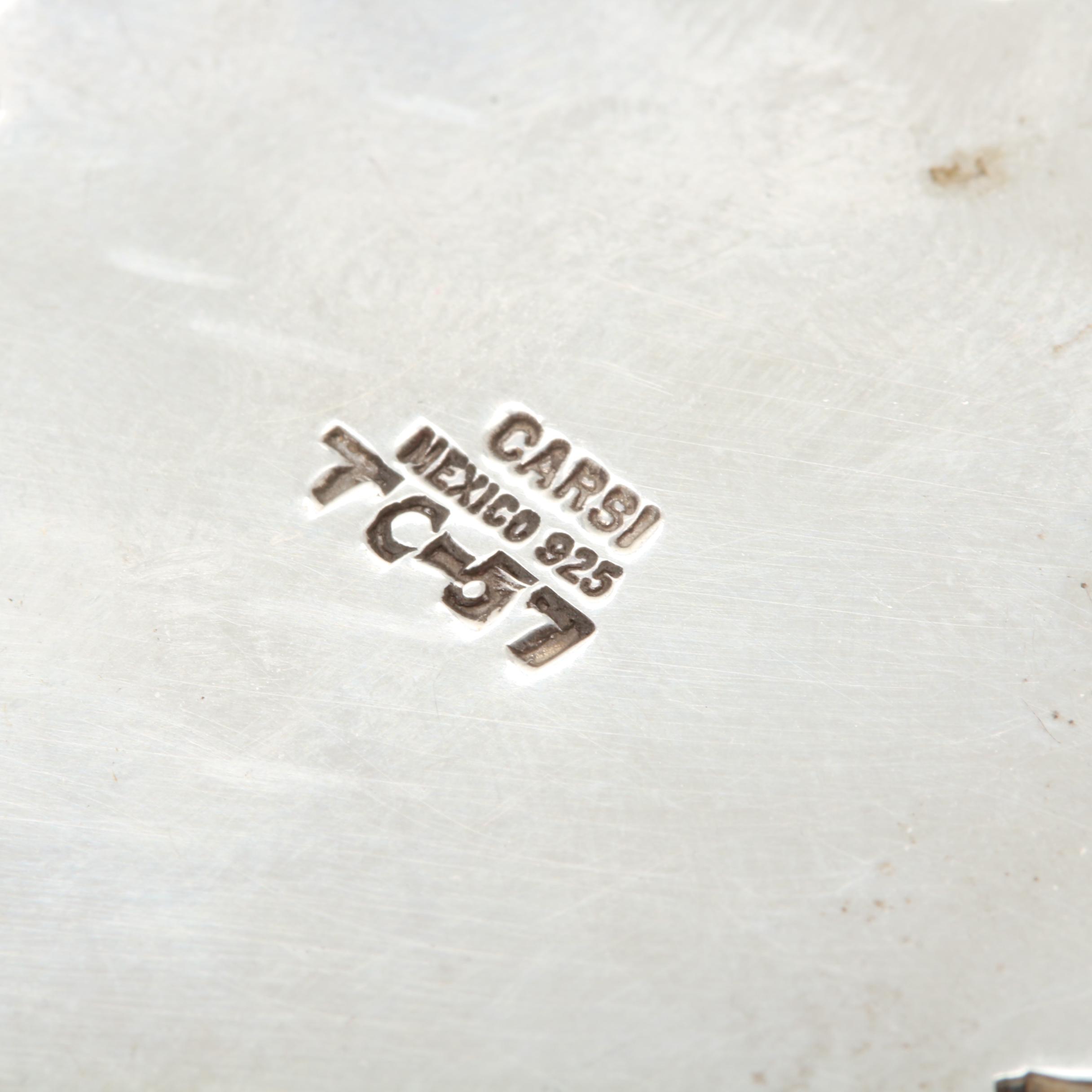 Sterling Silver Resin Pendant