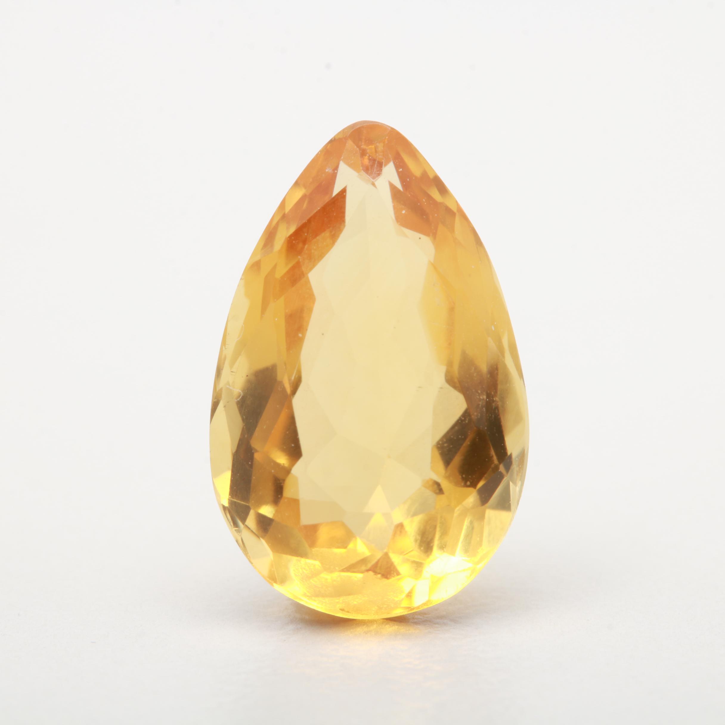 Loose 3.44 CT Citrine