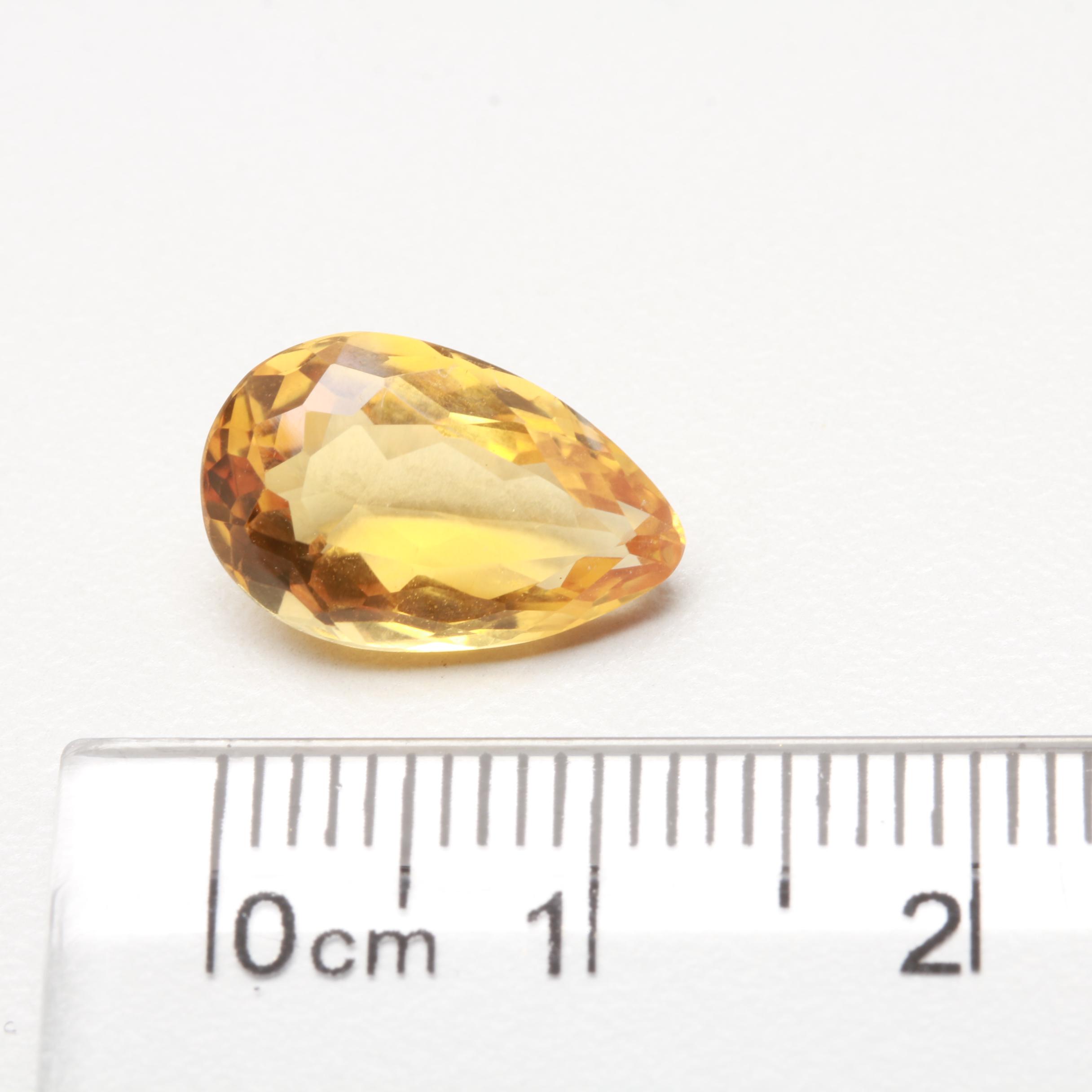 Loose 3.44 CT Citrine