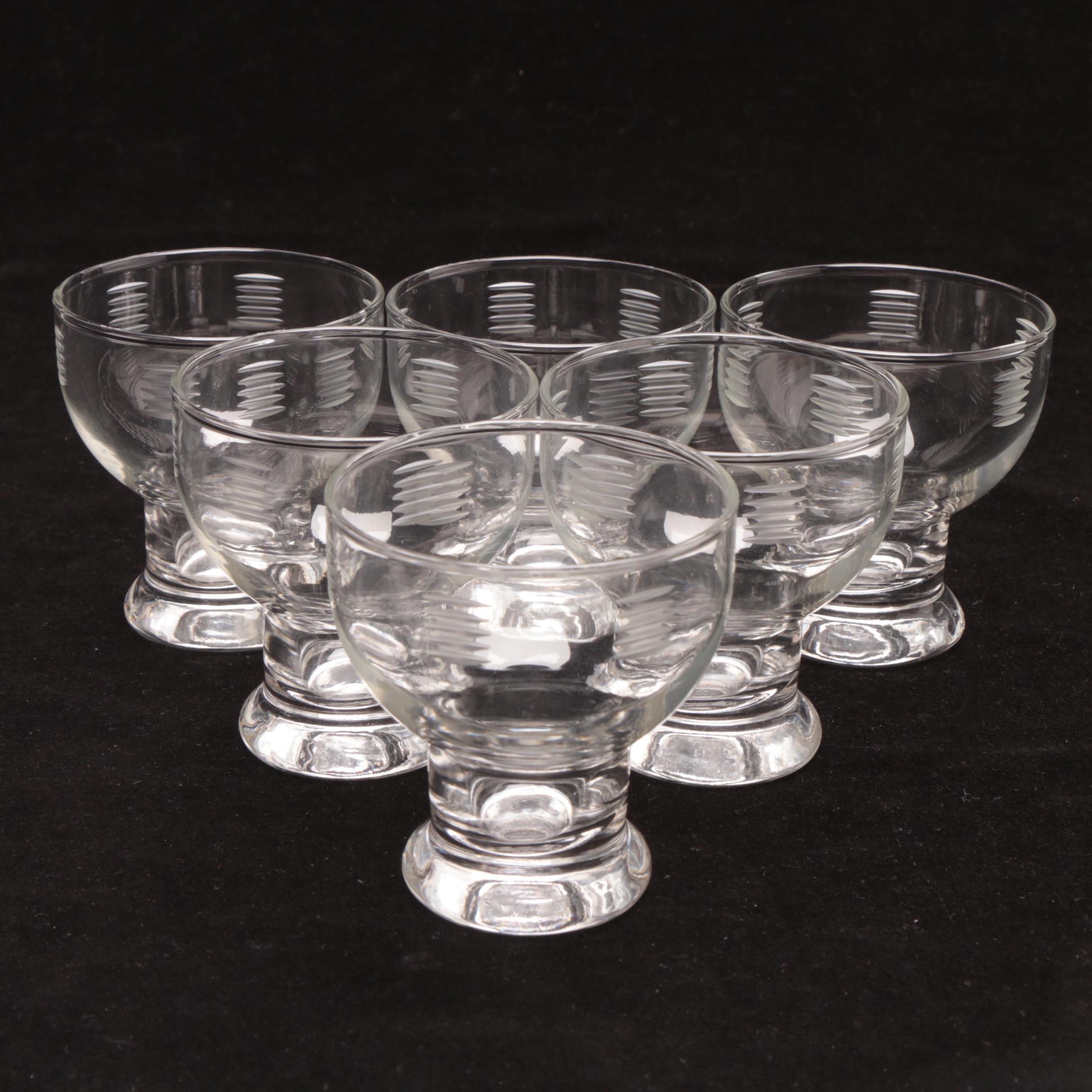 Fostoria "Versailles Pink" Depression Glass and Assorted Stemware