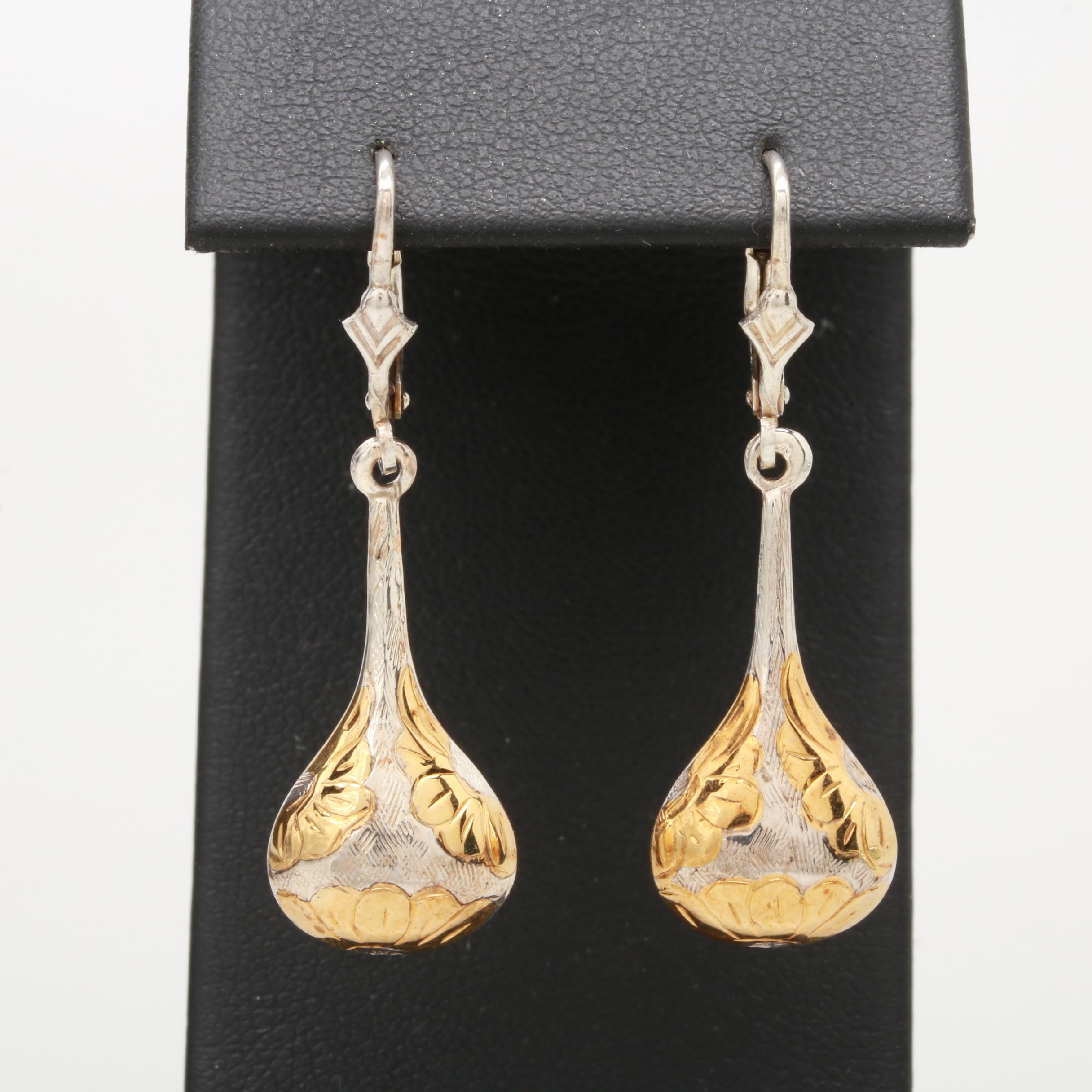 Sterling Silver Drop Earrings