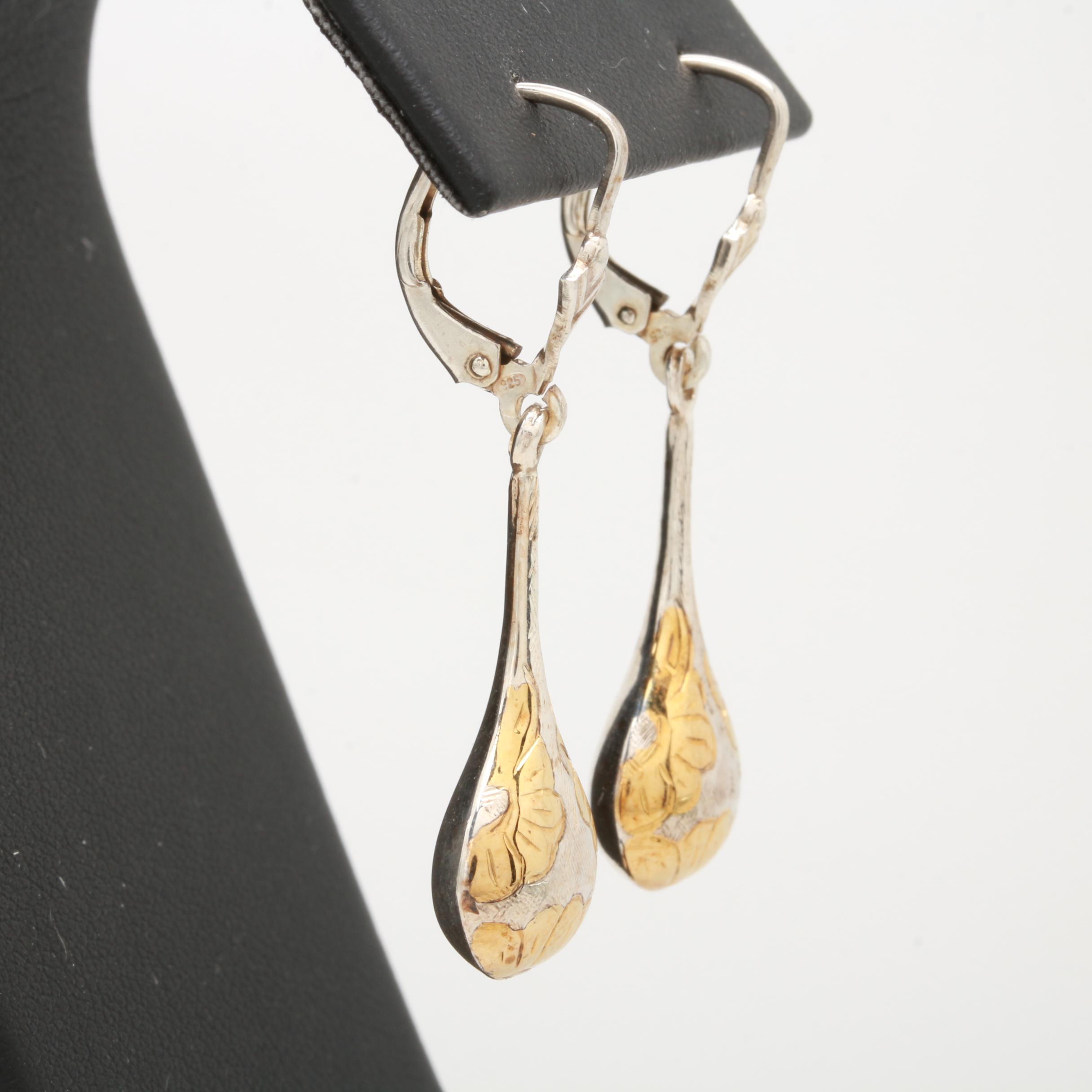 Sterling Silver Drop Earrings