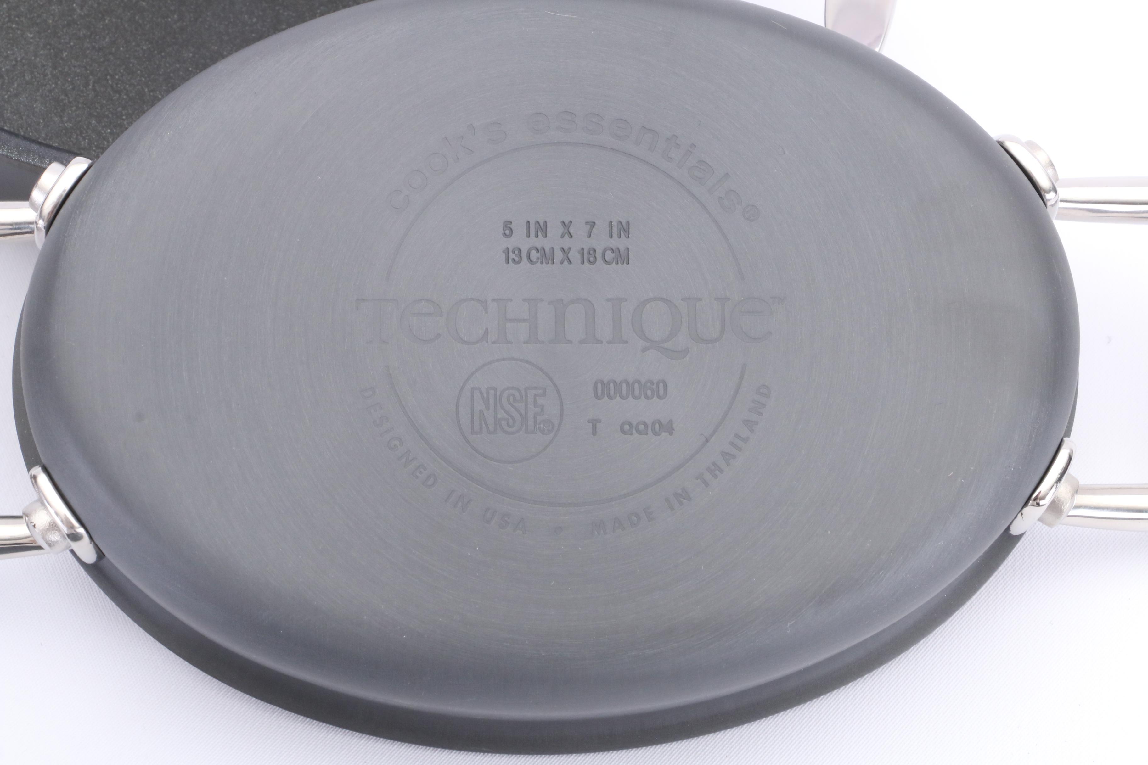 Cook's Essentials "Technique" Hard-Anodized Cookware