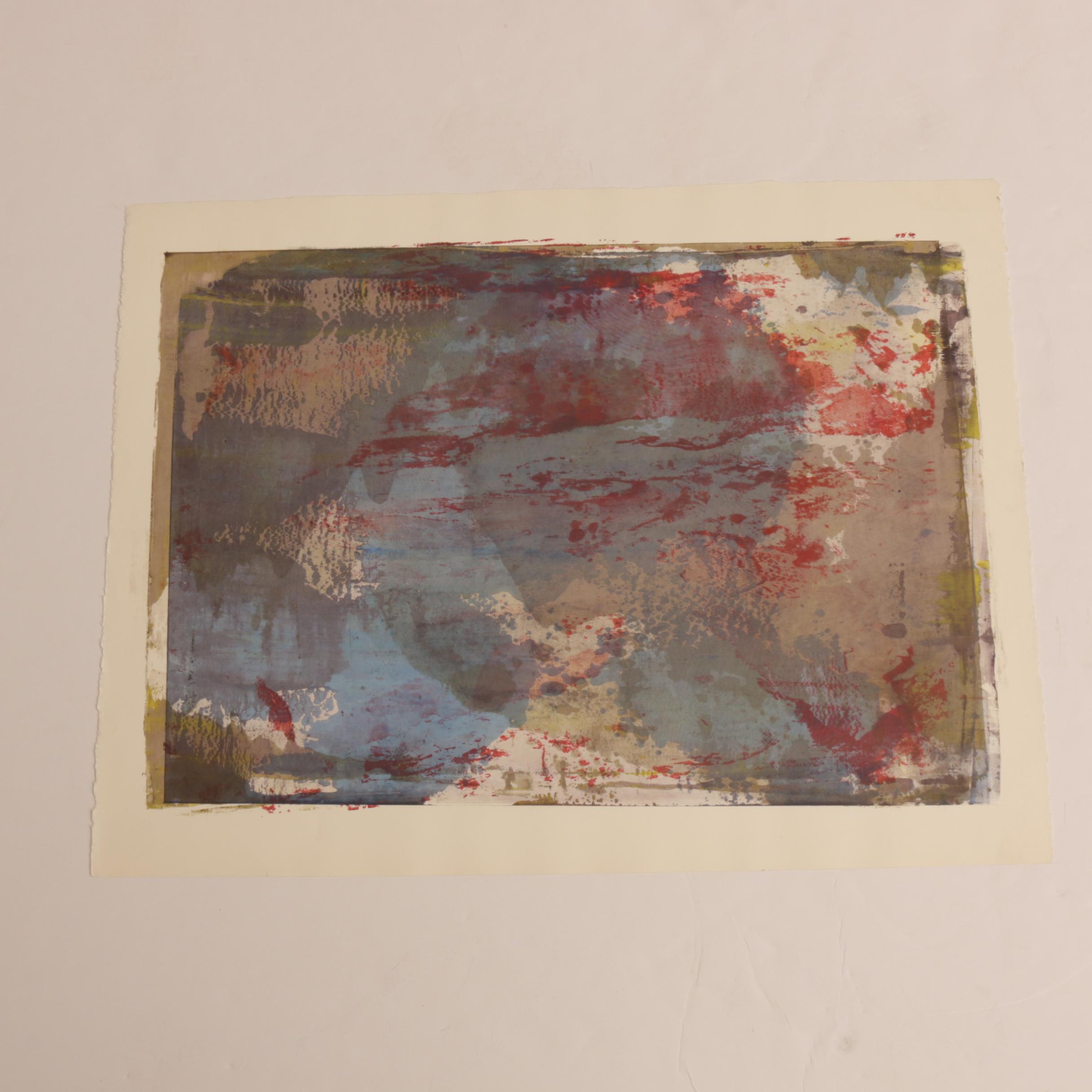 Paul Chidlaw Abstract Experimental Serigraphs on Paper