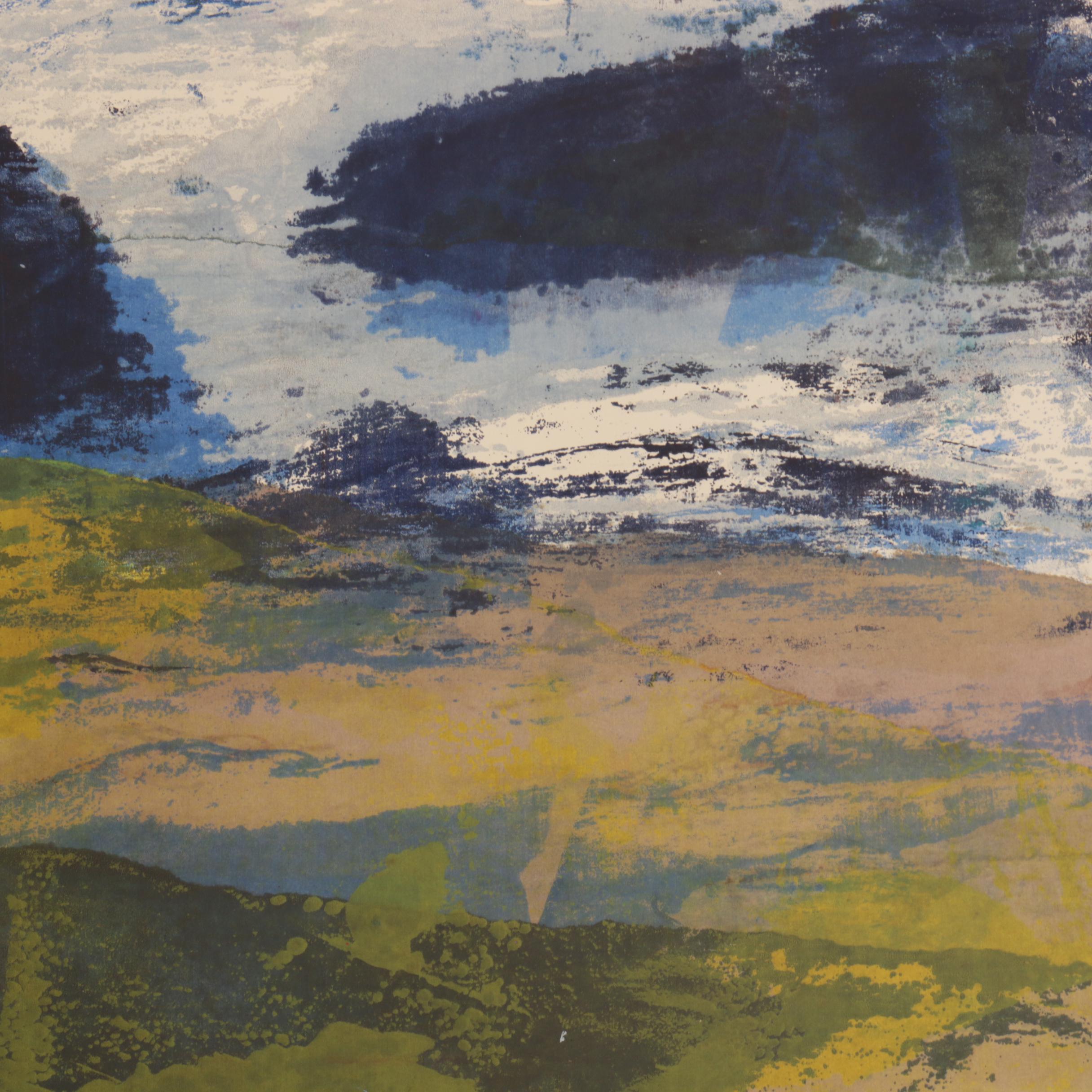 Paul Chidlaw Abstract Experimental Serigraphs on Paper