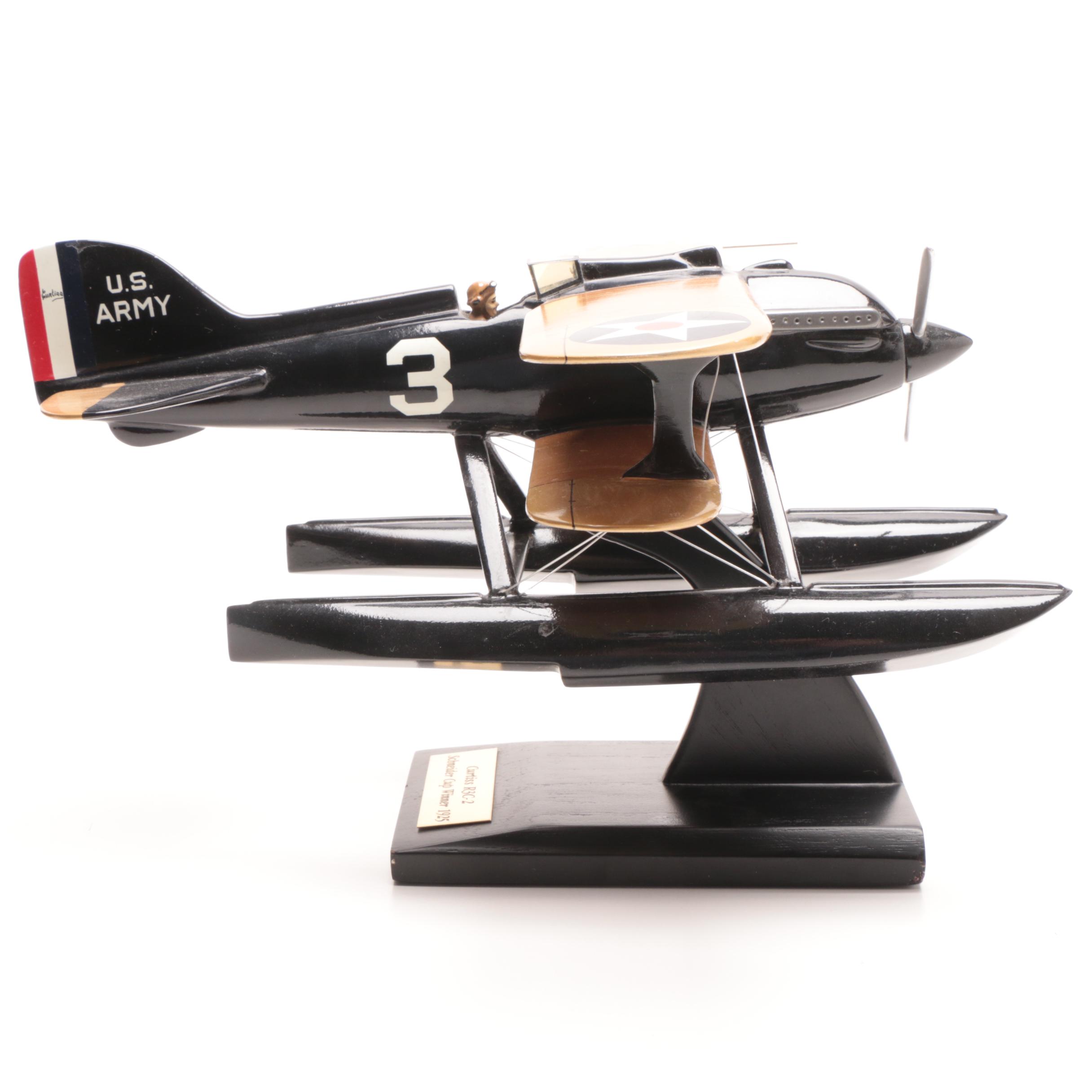 Curtiss R3C-2 "Schneider Cup Winner 1925" Model Airplane