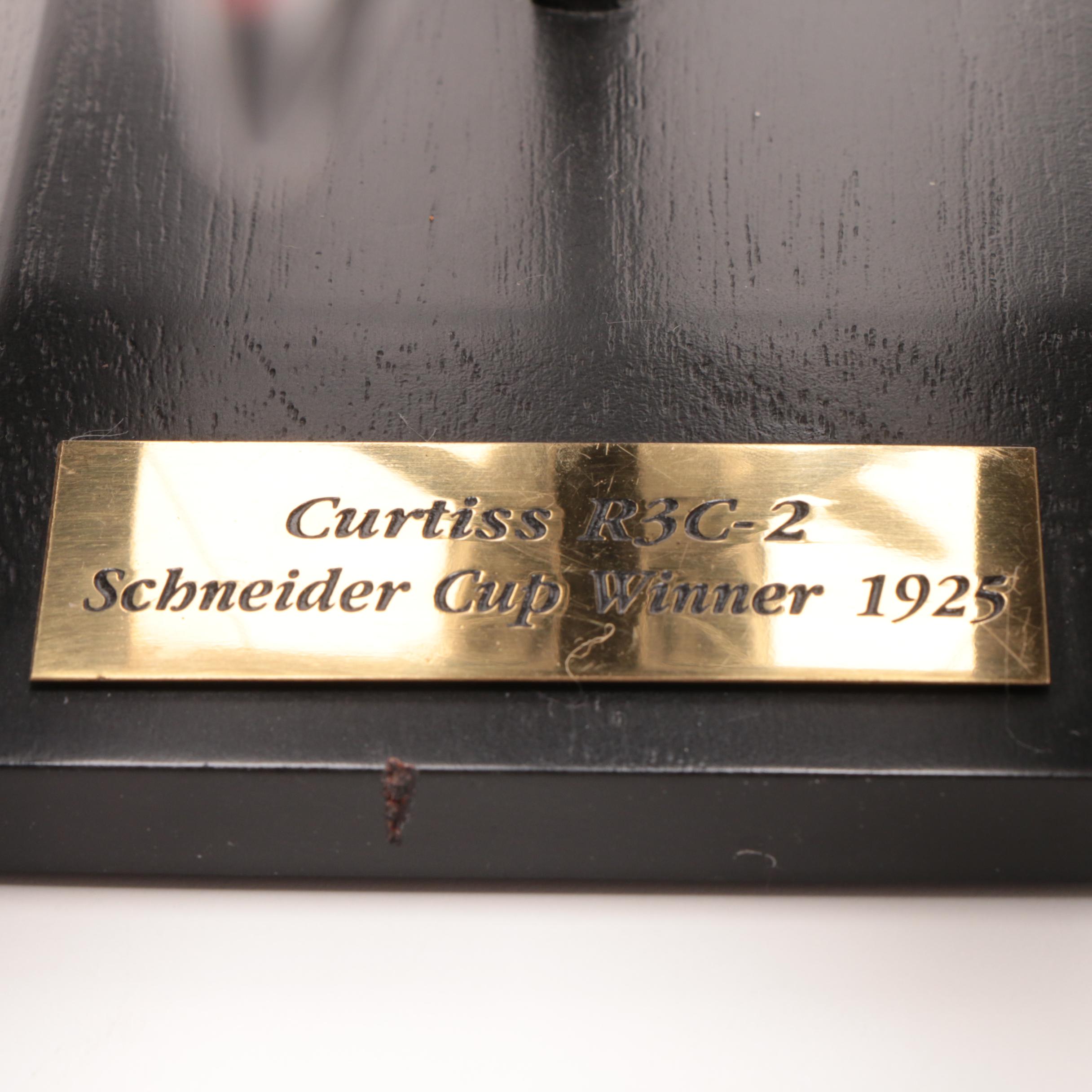 Curtiss R3C-2 "Schneider Cup Winner 1925" Model Airplane