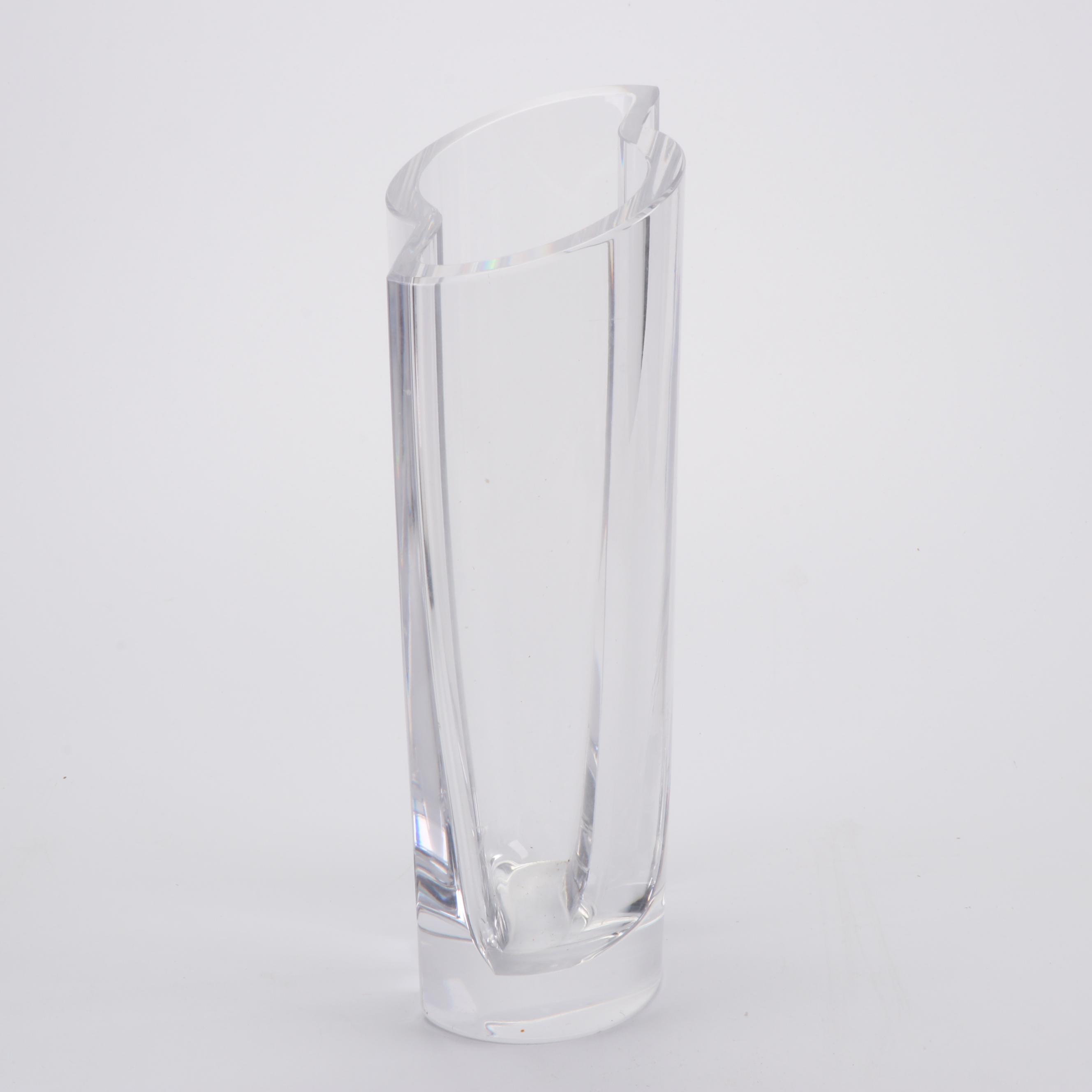 Orrefors Art Glass Vase