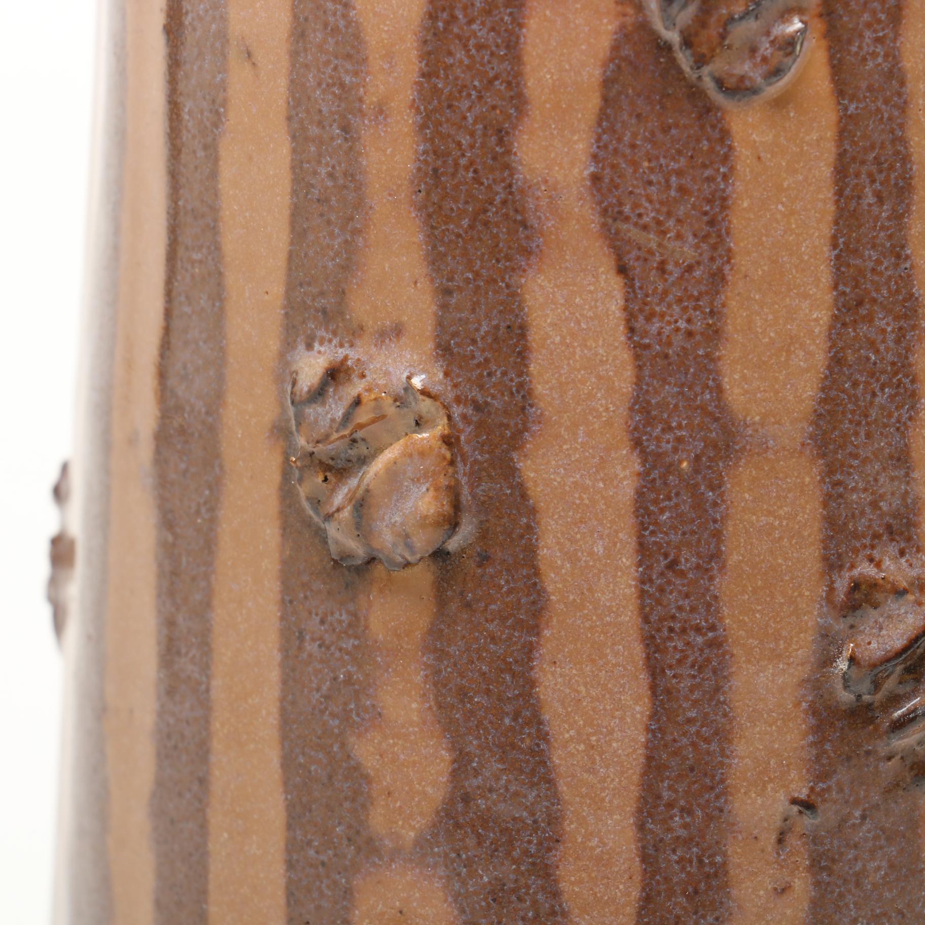 North Dakota School of Mines Stoneware Glaze Test Vase