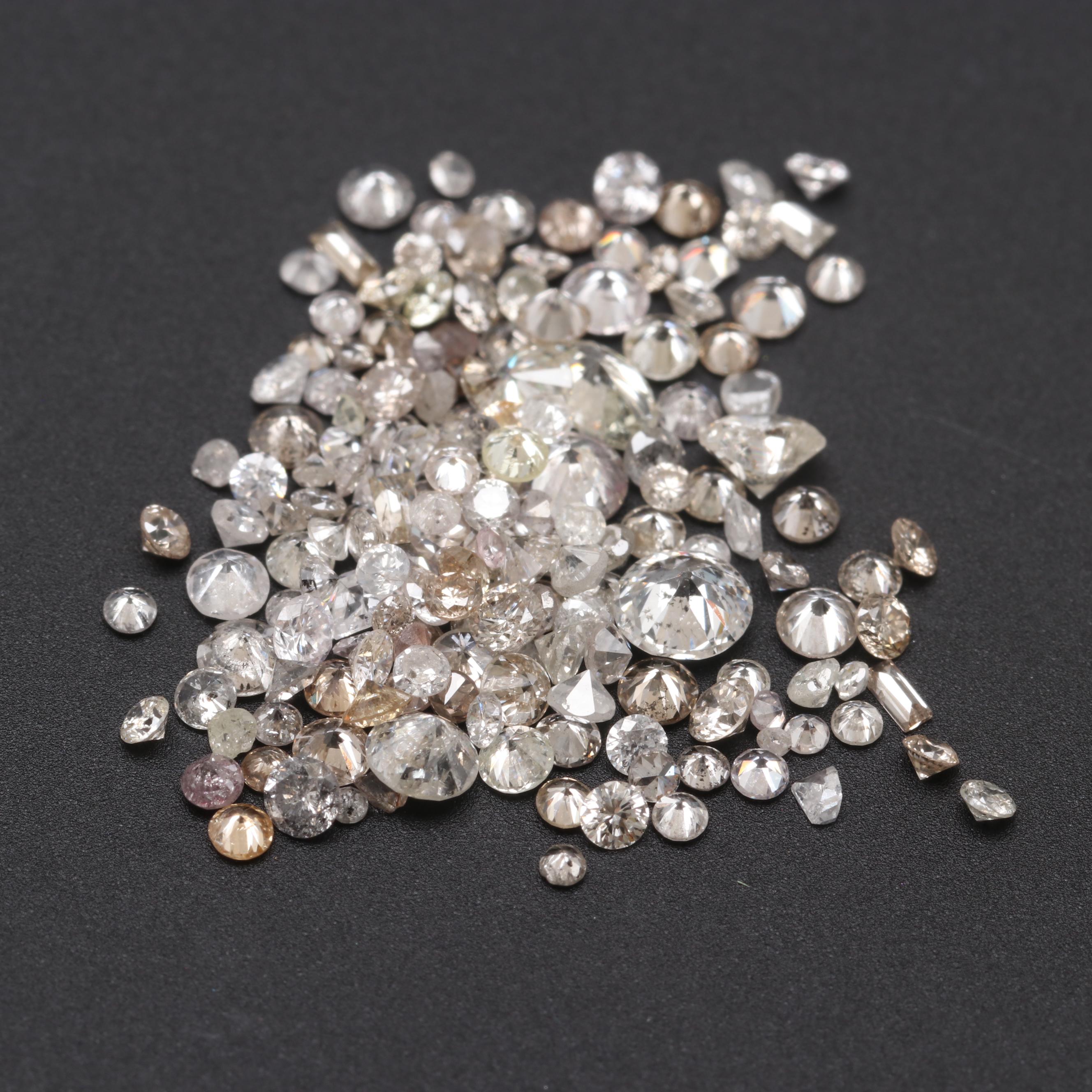 Loose 3.82 CTW Diamond Assortment