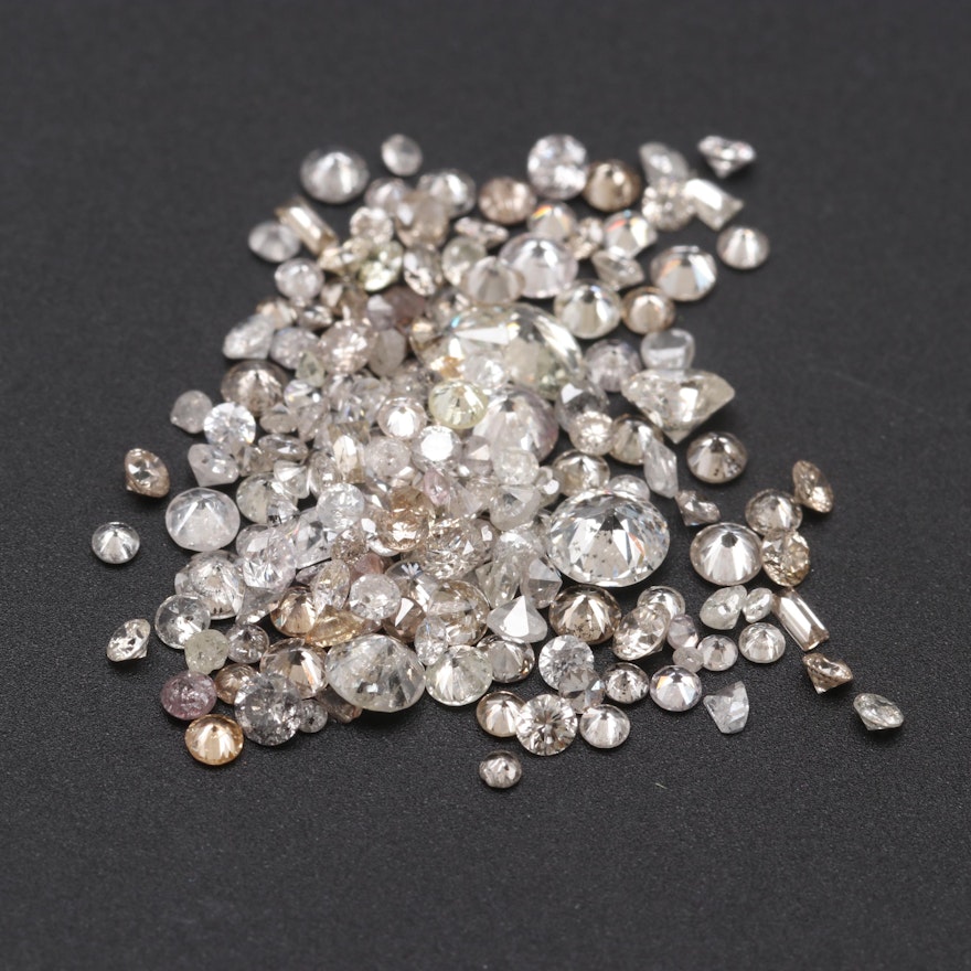 Loose 3.82 CTW Diamond Assortment