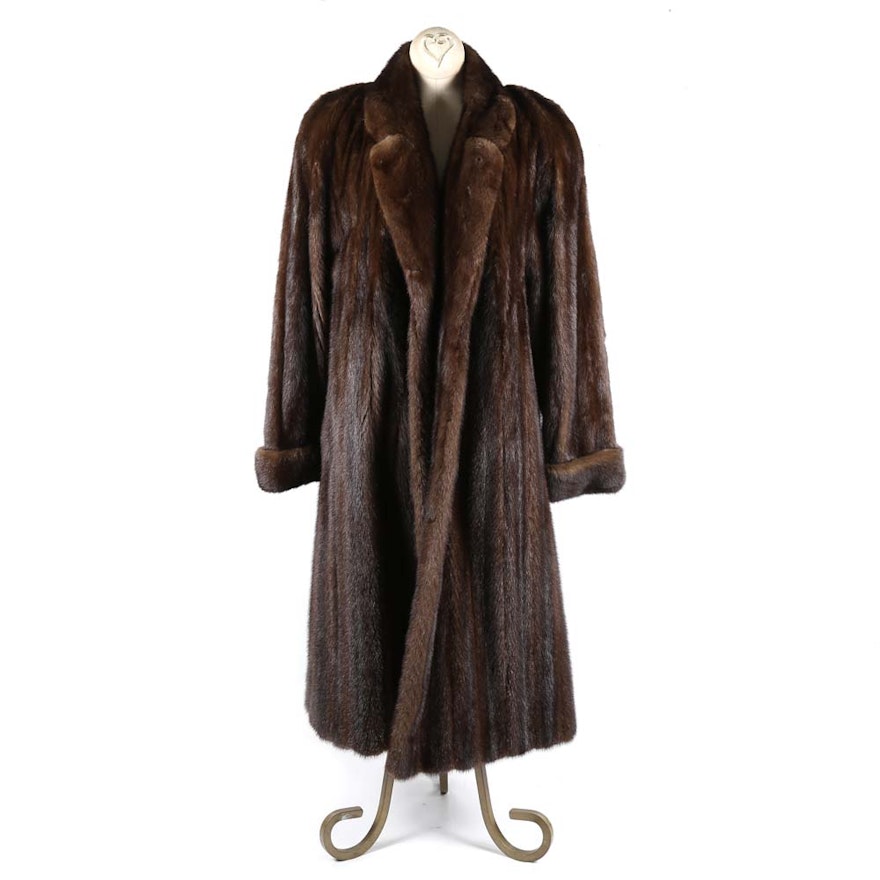 Montaldo's John Ross Originals Full-Length Mink Fur Coat