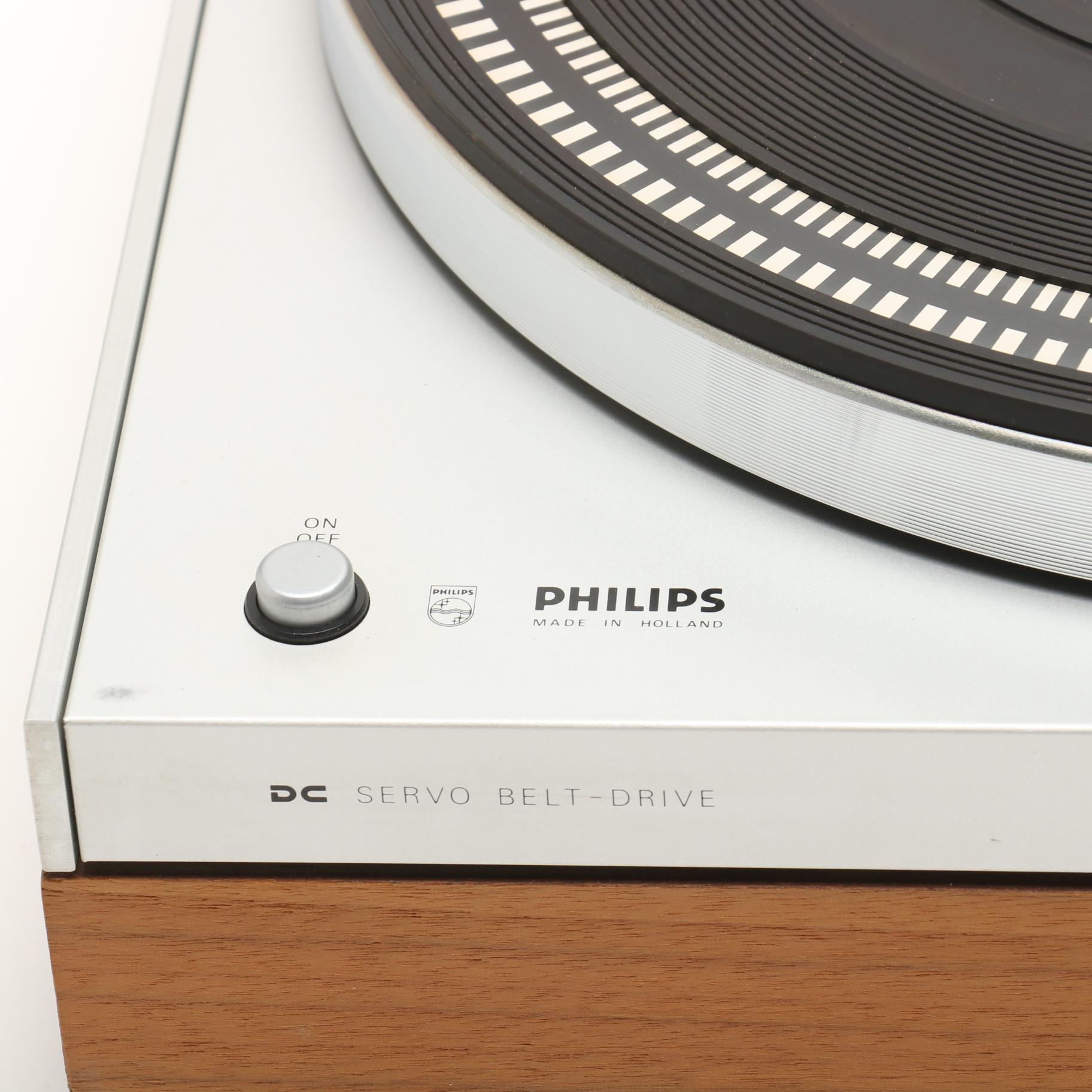 Philips Electronic 312 DC Servo Belt Drive Turntable From Holand