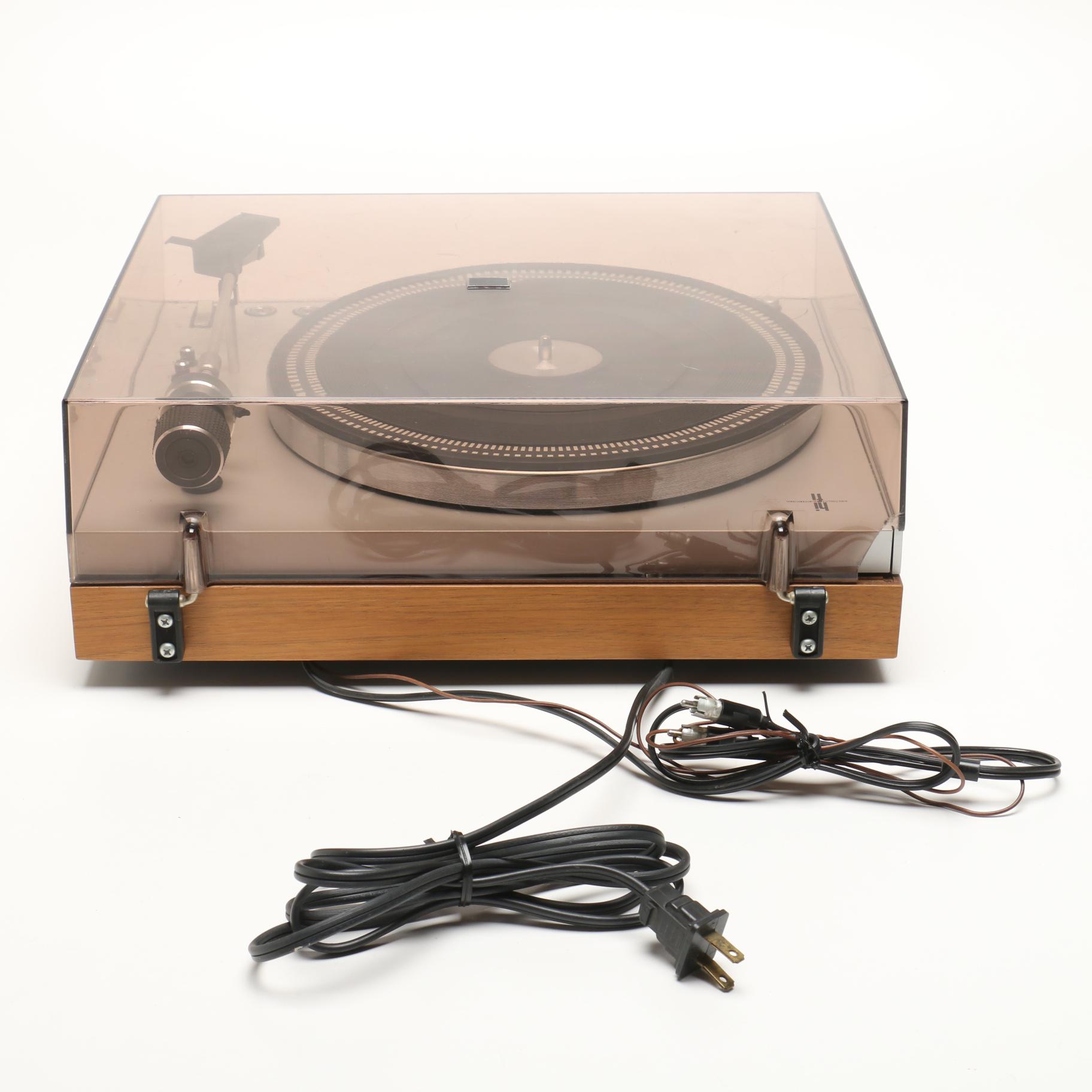 Philips Electronic 312 DC Servo Belt Drive Turntable From Holand
