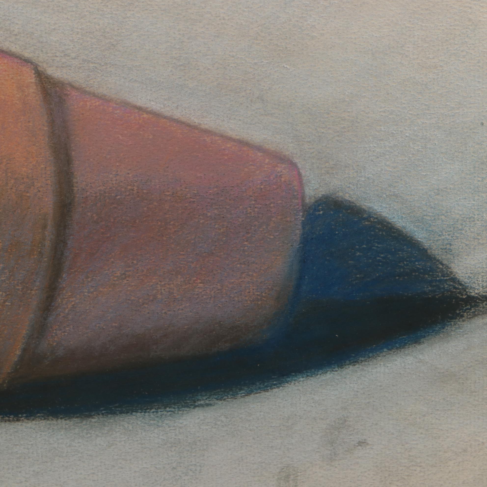 Dorothea Worne 1936 Colored Pencil Drawing "Eve A"