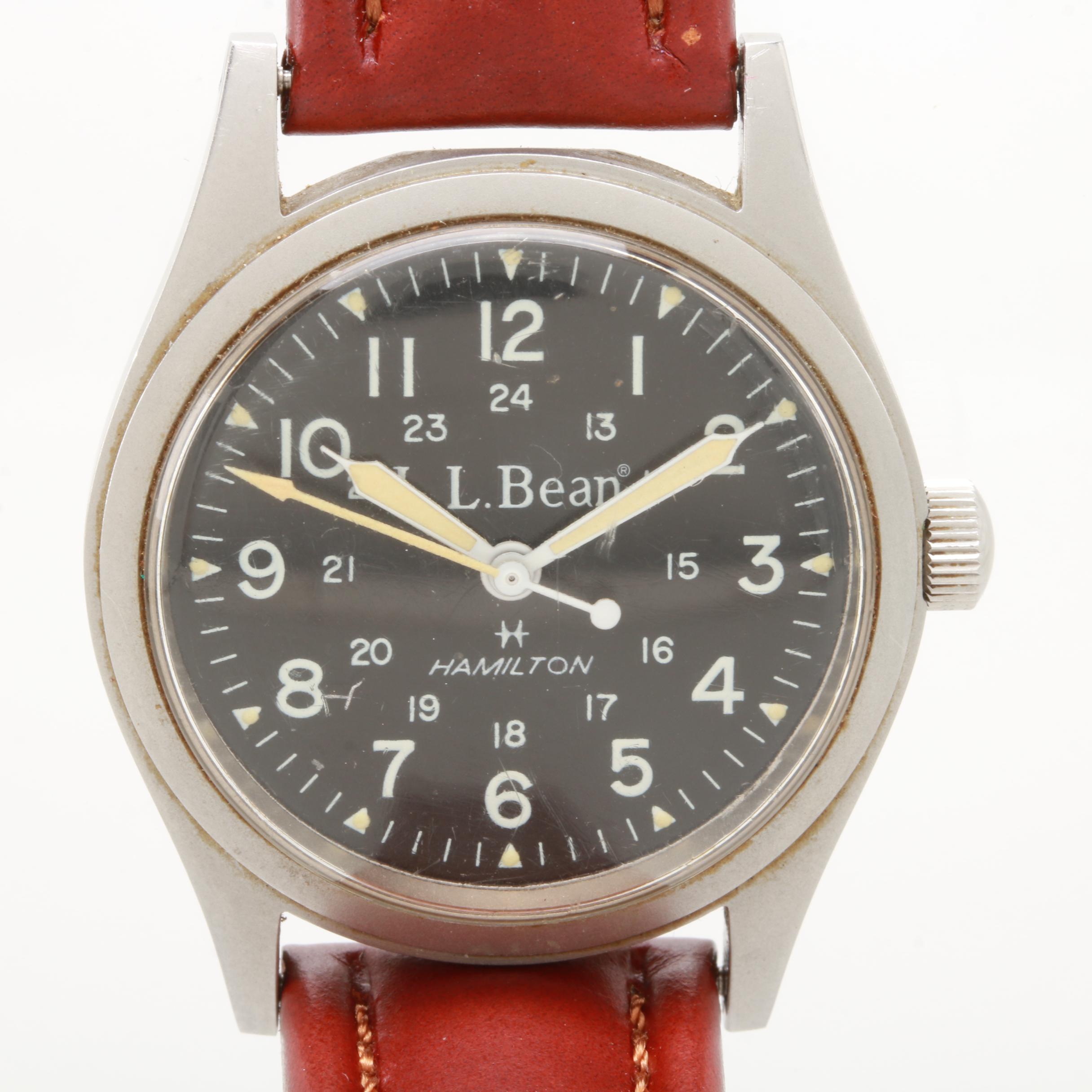 Hamilton L.L. Bean Stainless Steel Model 9415 Watch
