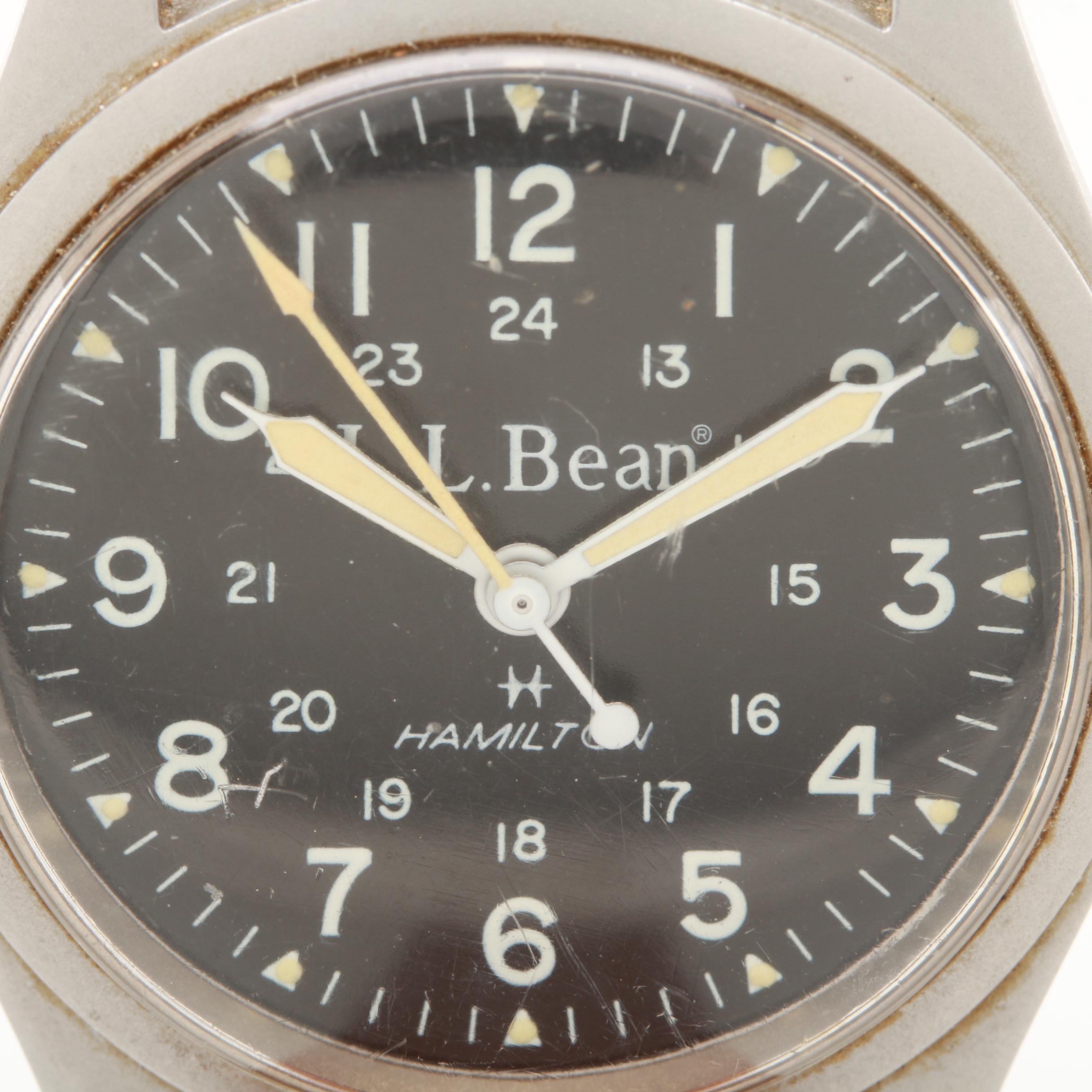 Hamilton L.L. Bean Stainless Steel Model 9415 Watch