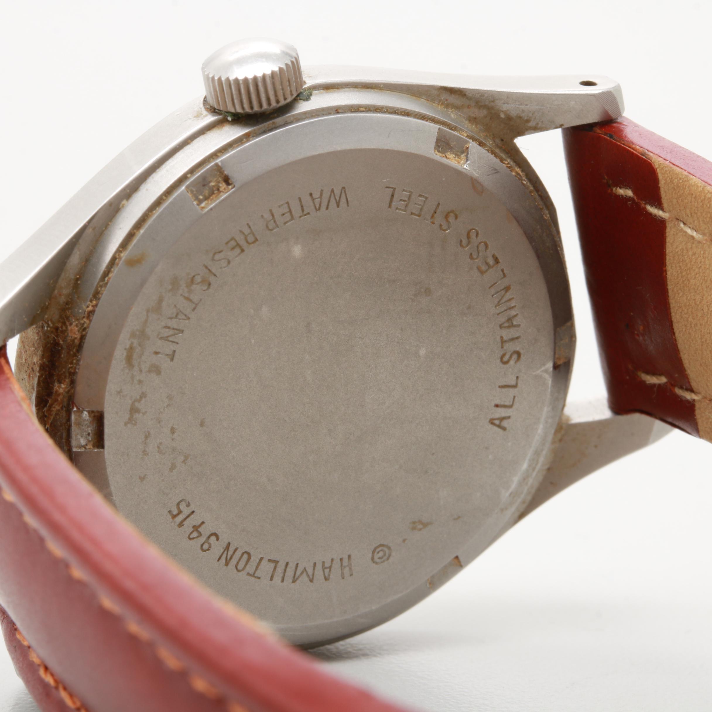 Hamilton L.L. Bean Stainless Steel Model 9415 Watch