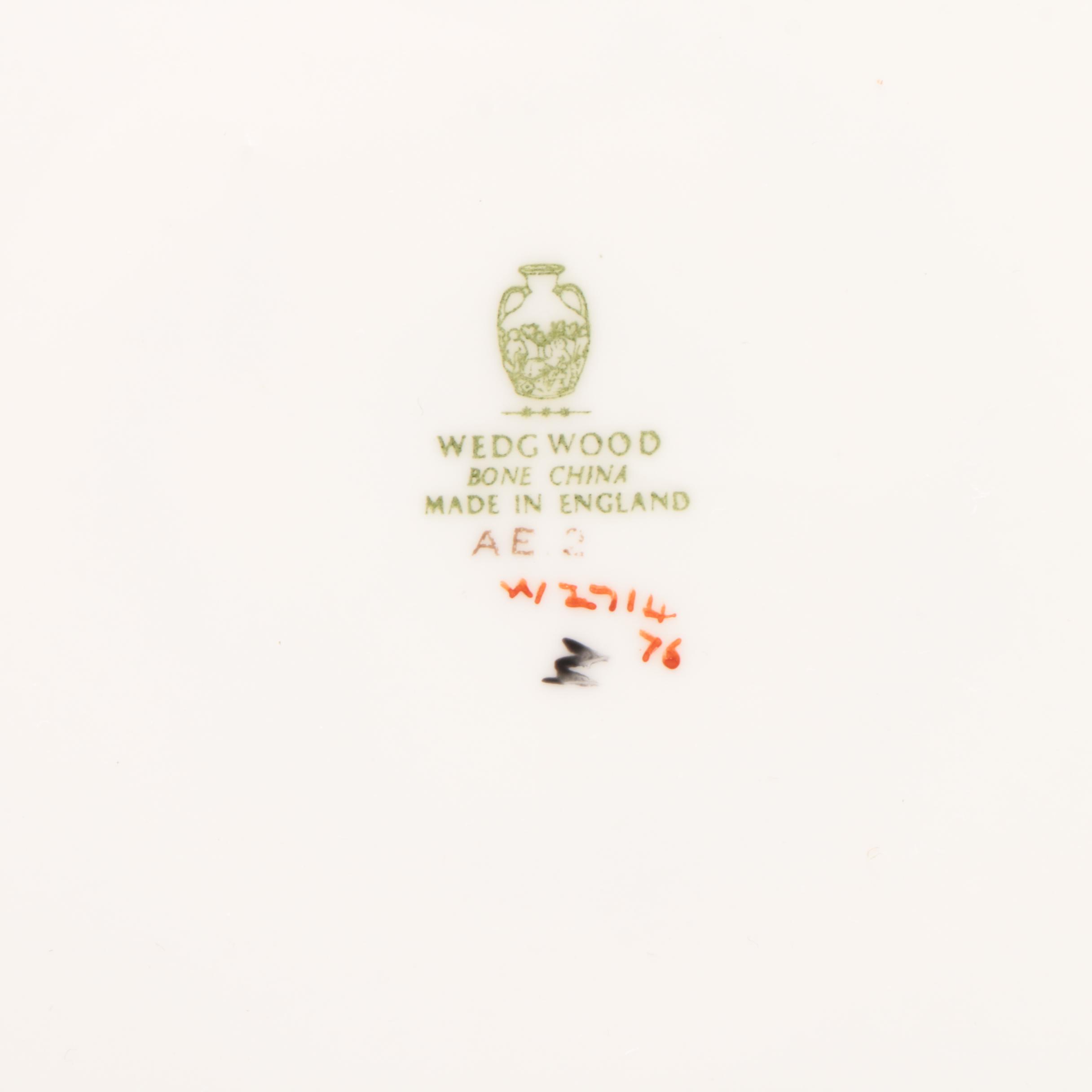 Wedgwood "Florentine" Turquoise Bone China Tea Service