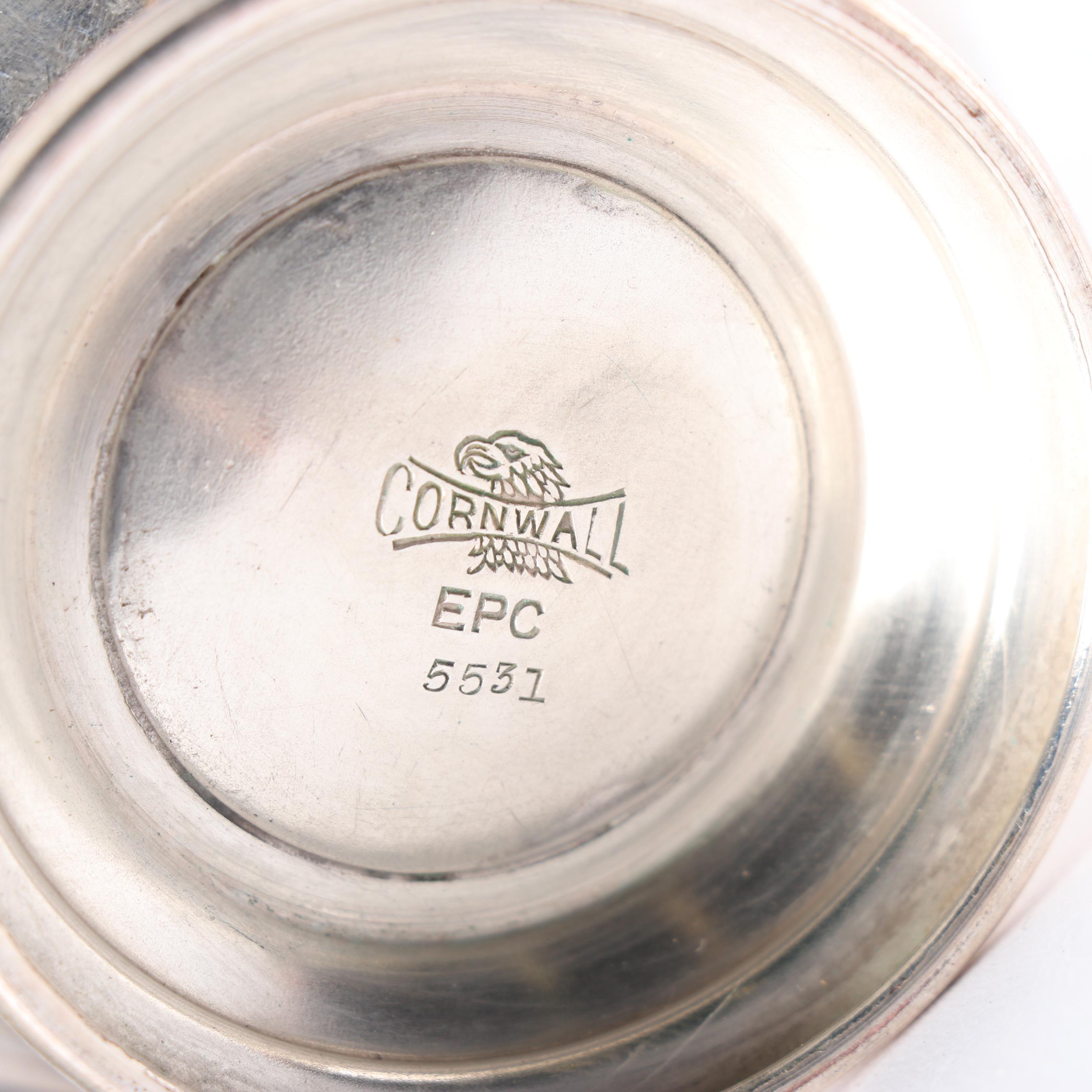 International Silver Co. "Camille" Tray with Other Silver Plate Serveware