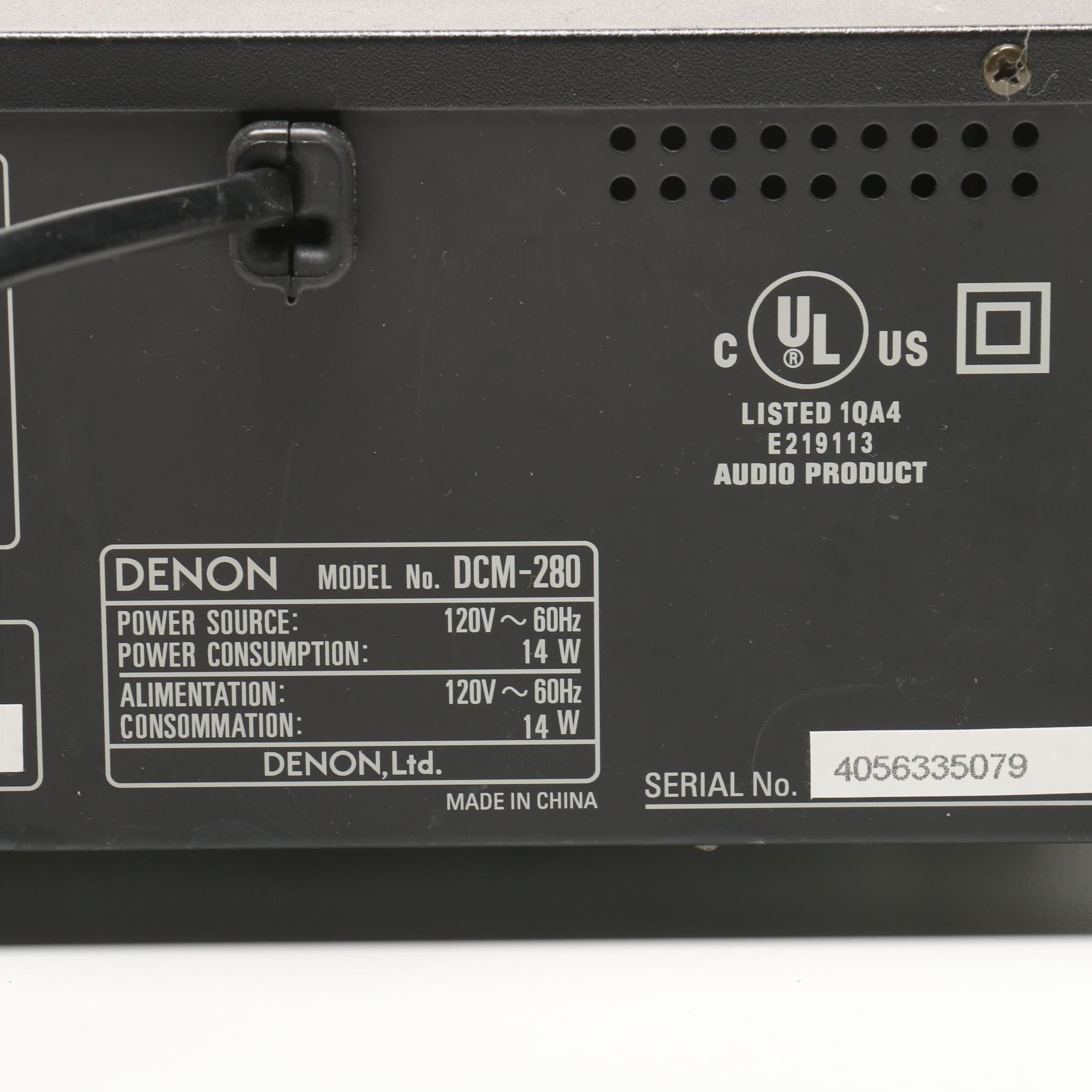 Denon 5-Disc CD Player