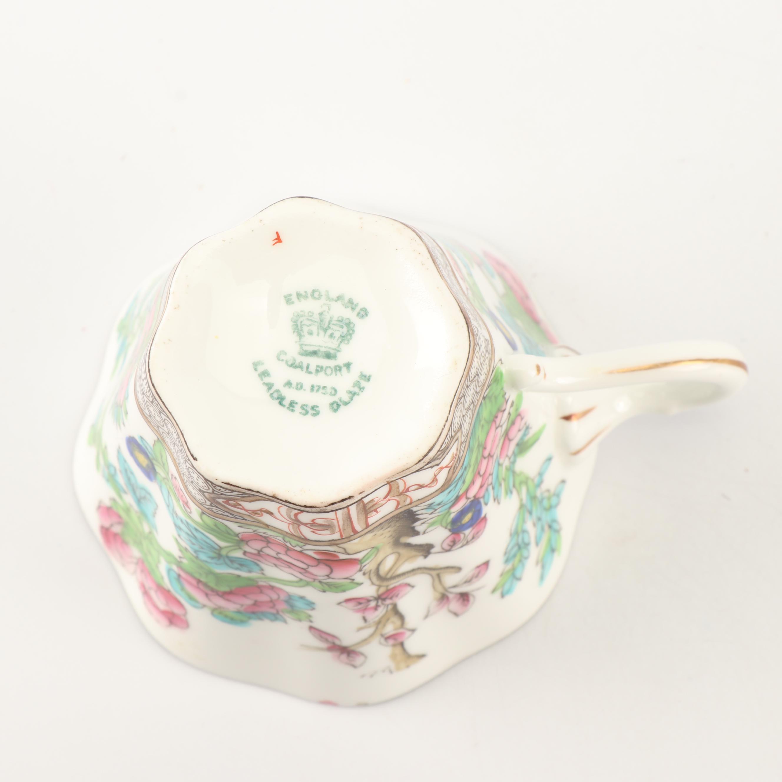 Coalport "Indian Tree" Bone China Dinnerware, c. 1891-1920