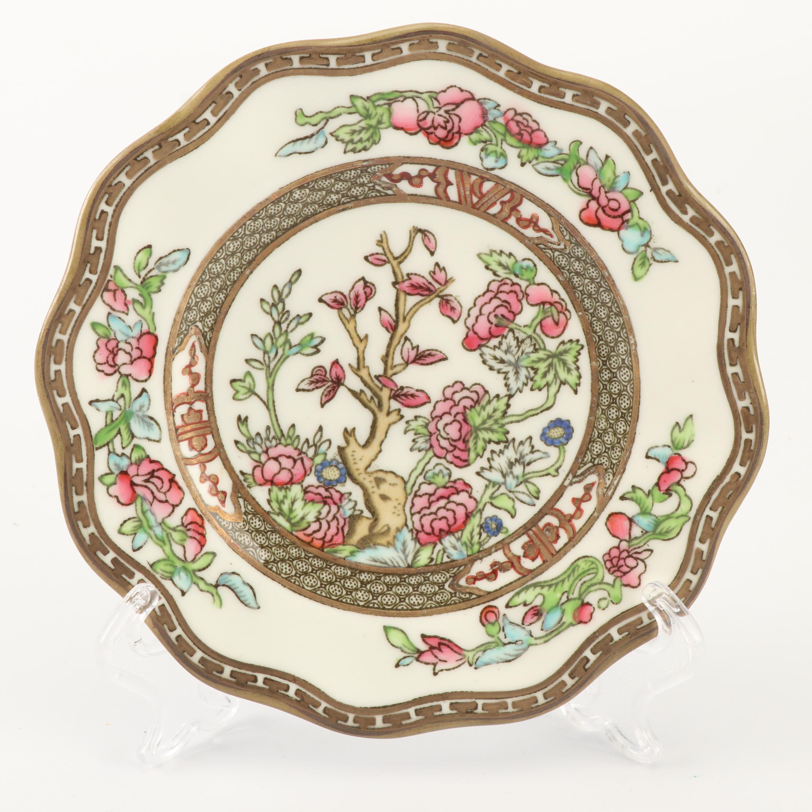Coalport "Indian Tree" Bone China Dinnerware, c. 1891-1920