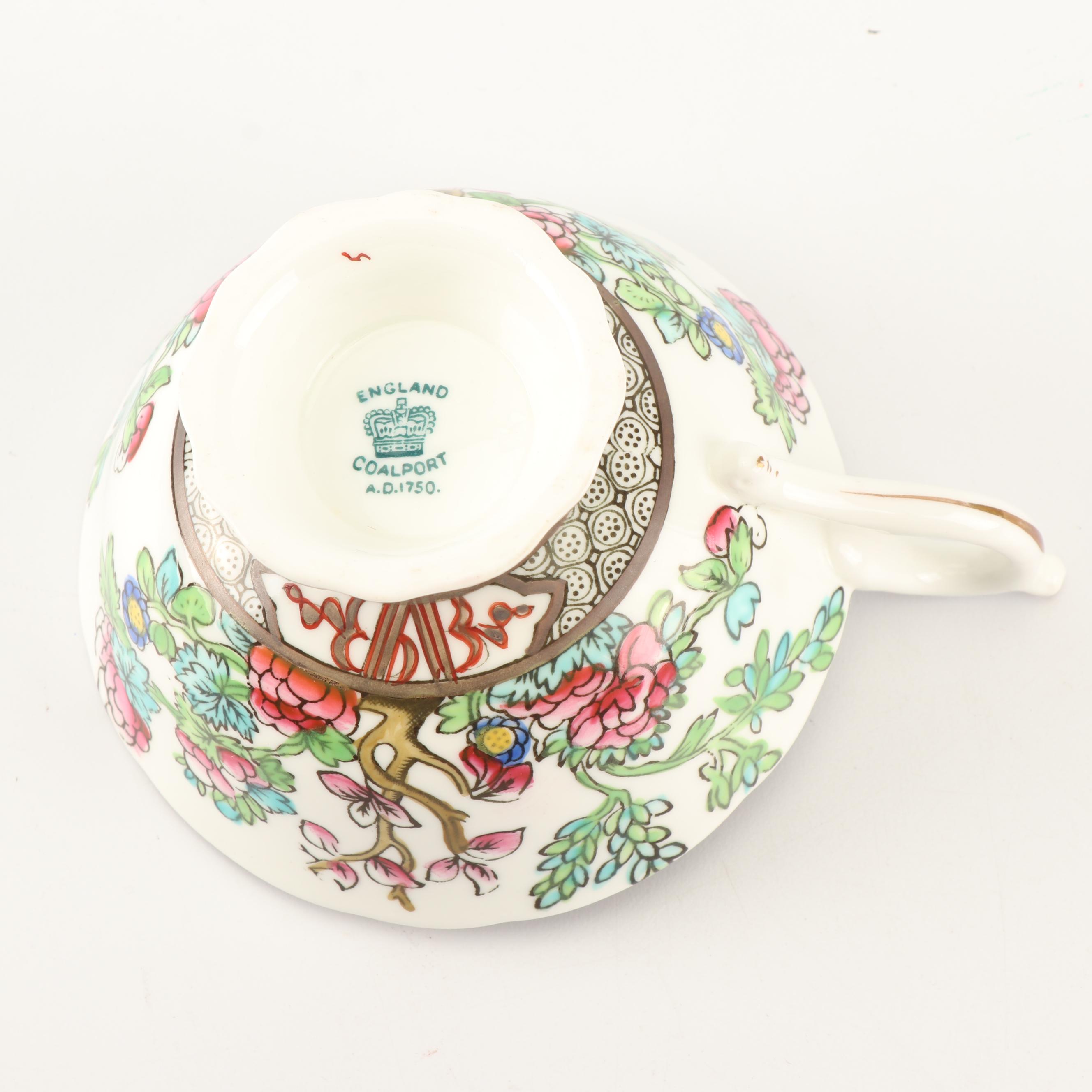 Coalport "Indian Tree" Bone China Dinnerware, c. 1891-1920