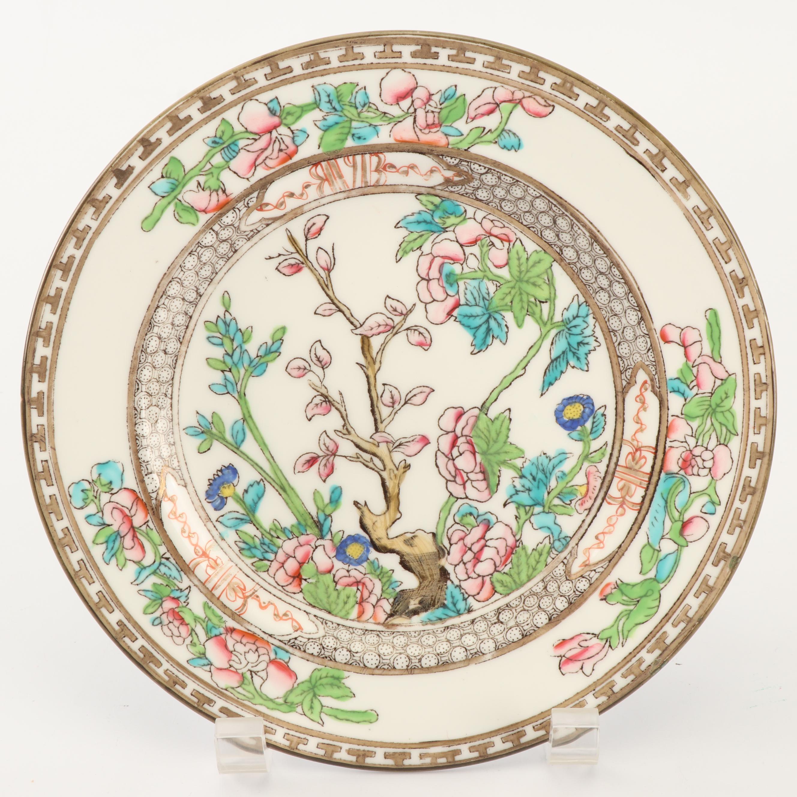 Coalport "Indian Tree" Bone China Dinnerware, c. 1891-1920