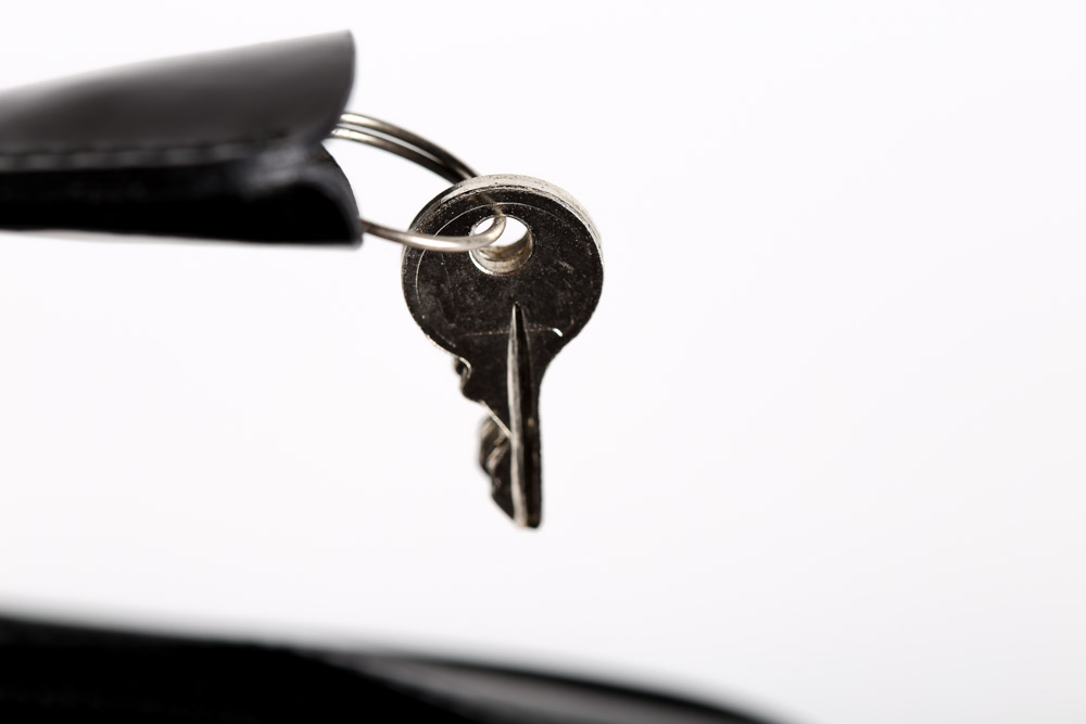 Vintage Prada Black Nylon and Patent Leather Handbag