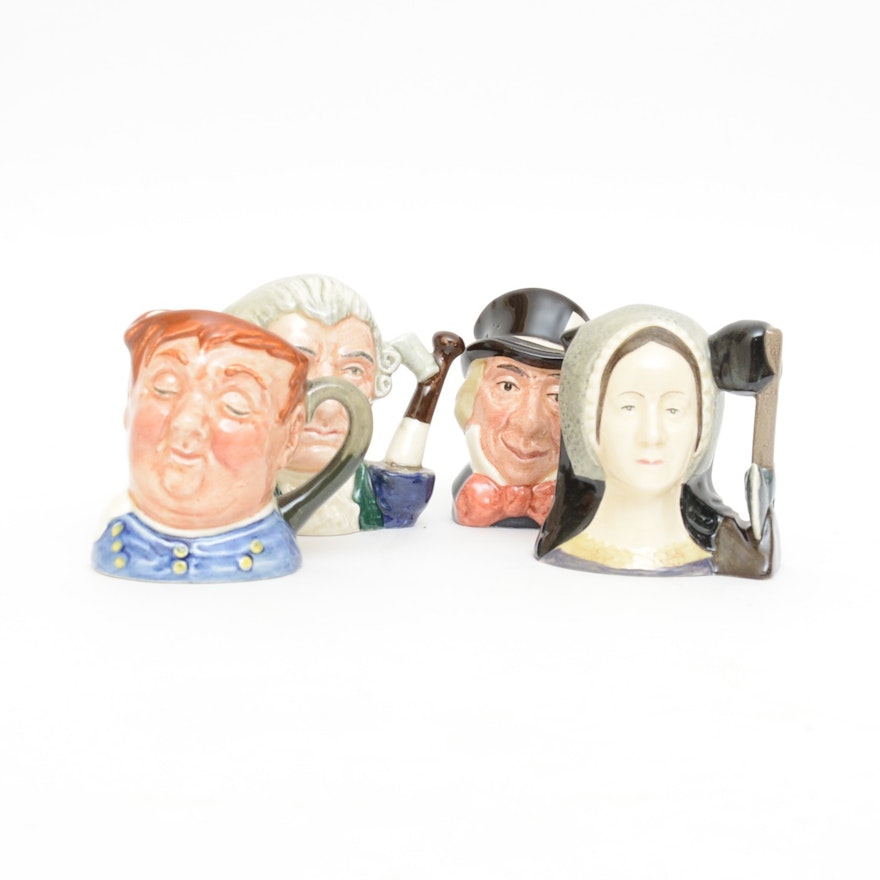 Miniature Royal Doulton Character Jugs