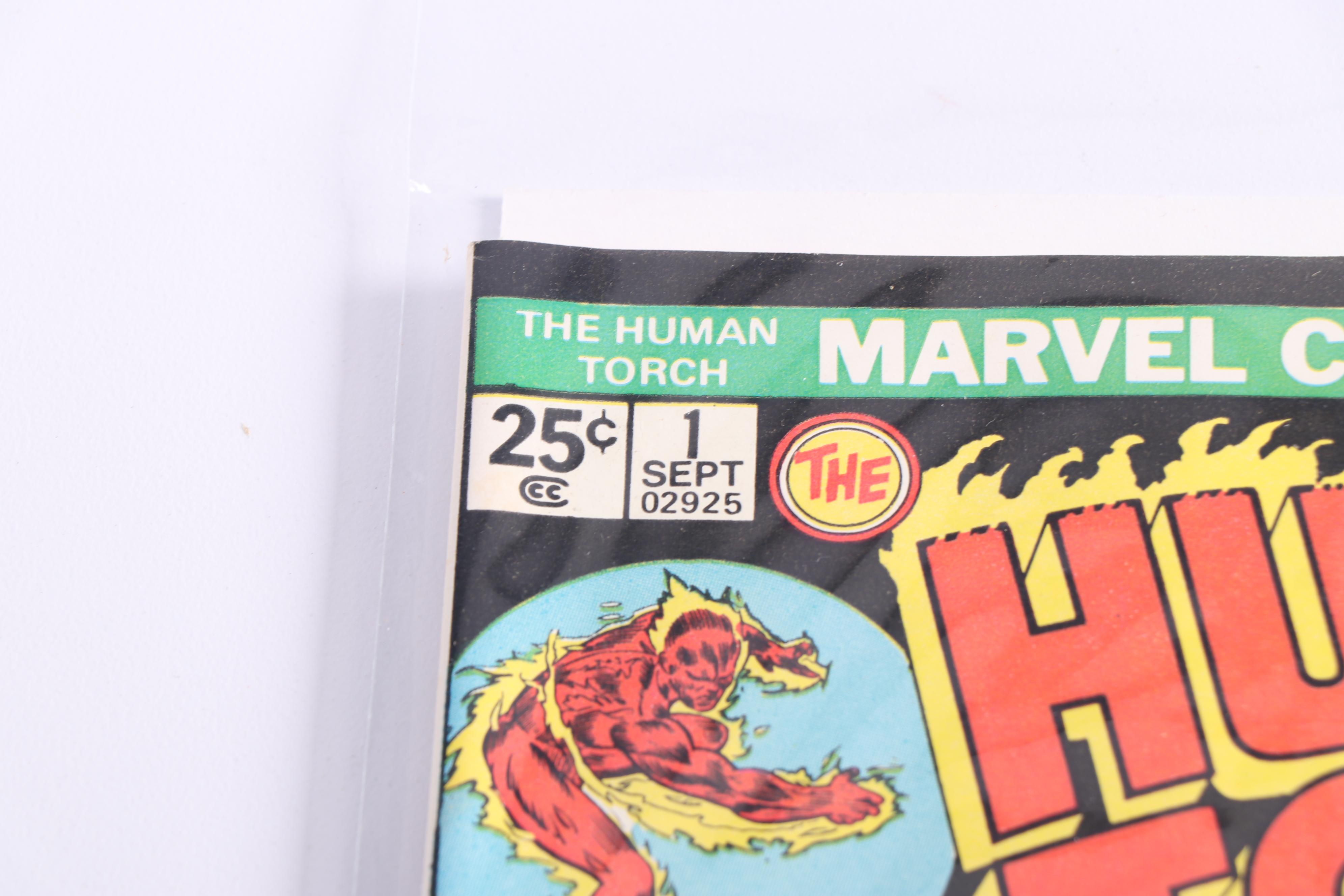 "Human Torch" Issue #1 and Other 1970s Marvel Comics
