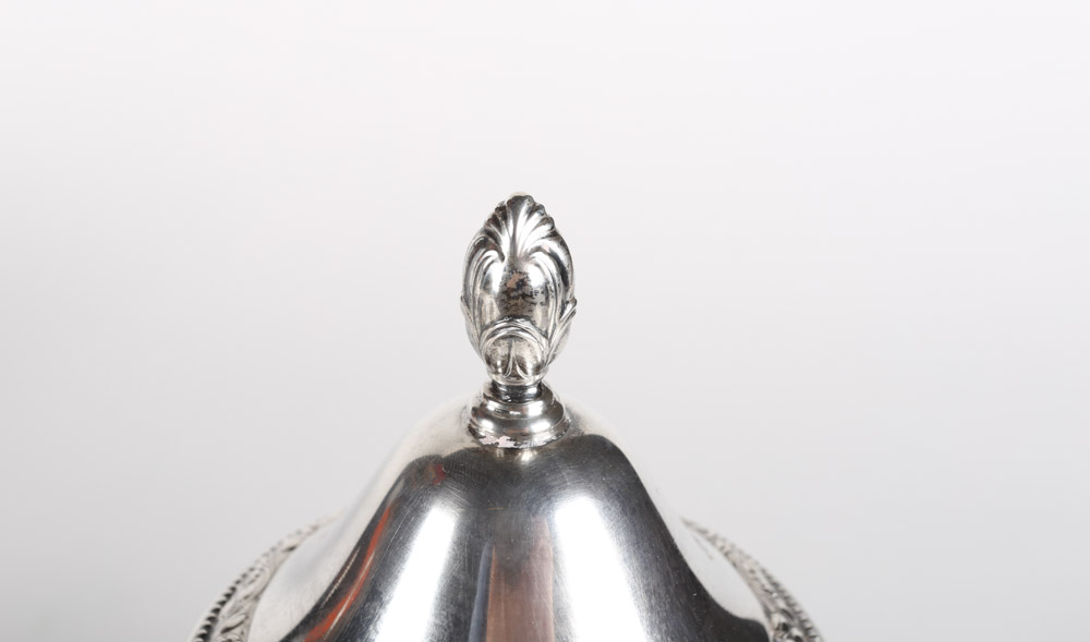 Frank M. Whiting Sterling Silver Tea and Coffee Service Set, Early 20th Century