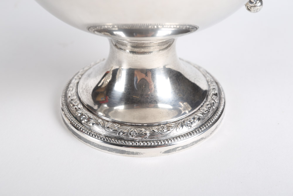 Frank M. Whiting Sterling Silver Tea and Coffee Service Set, Early 20th Century