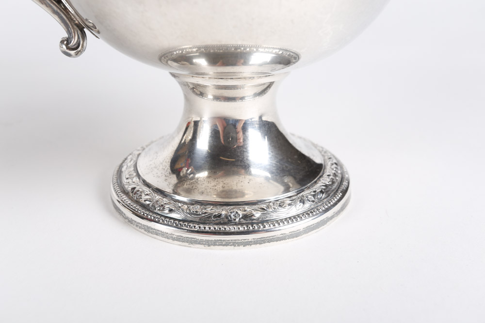 Frank M. Whiting Sterling Silver Tea and Coffee Service Set, Early 20th Century