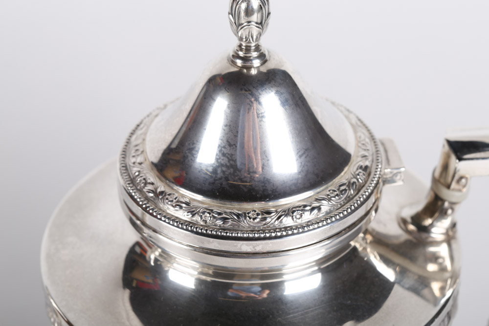 Frank M. Whiting Sterling Silver Tea and Coffee Service Set, Early 20th Century