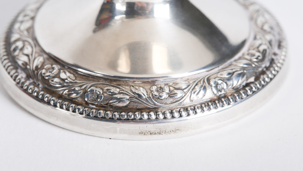 Frank M. Whiting Sterling Silver Tea and Coffee Service Set, Early 20th Century