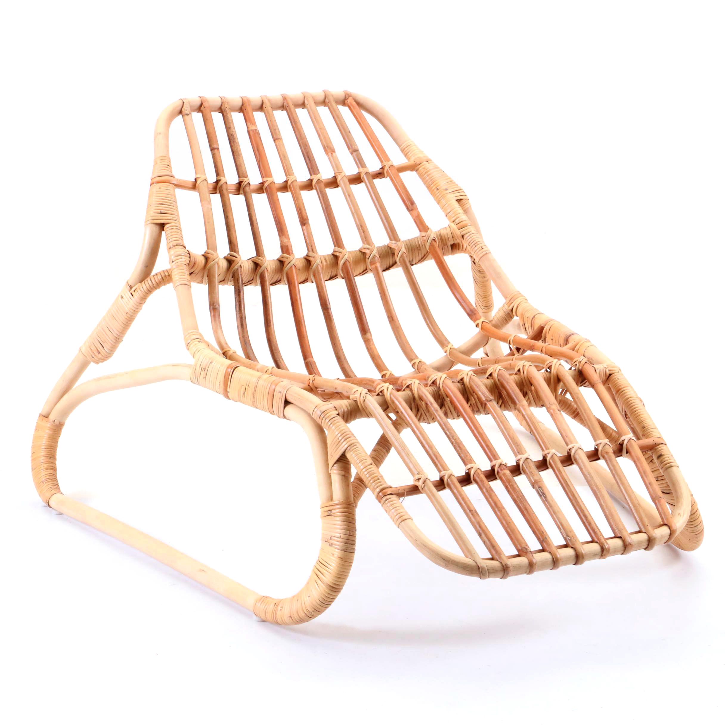 Contemporary Bamboo Lounge Chair