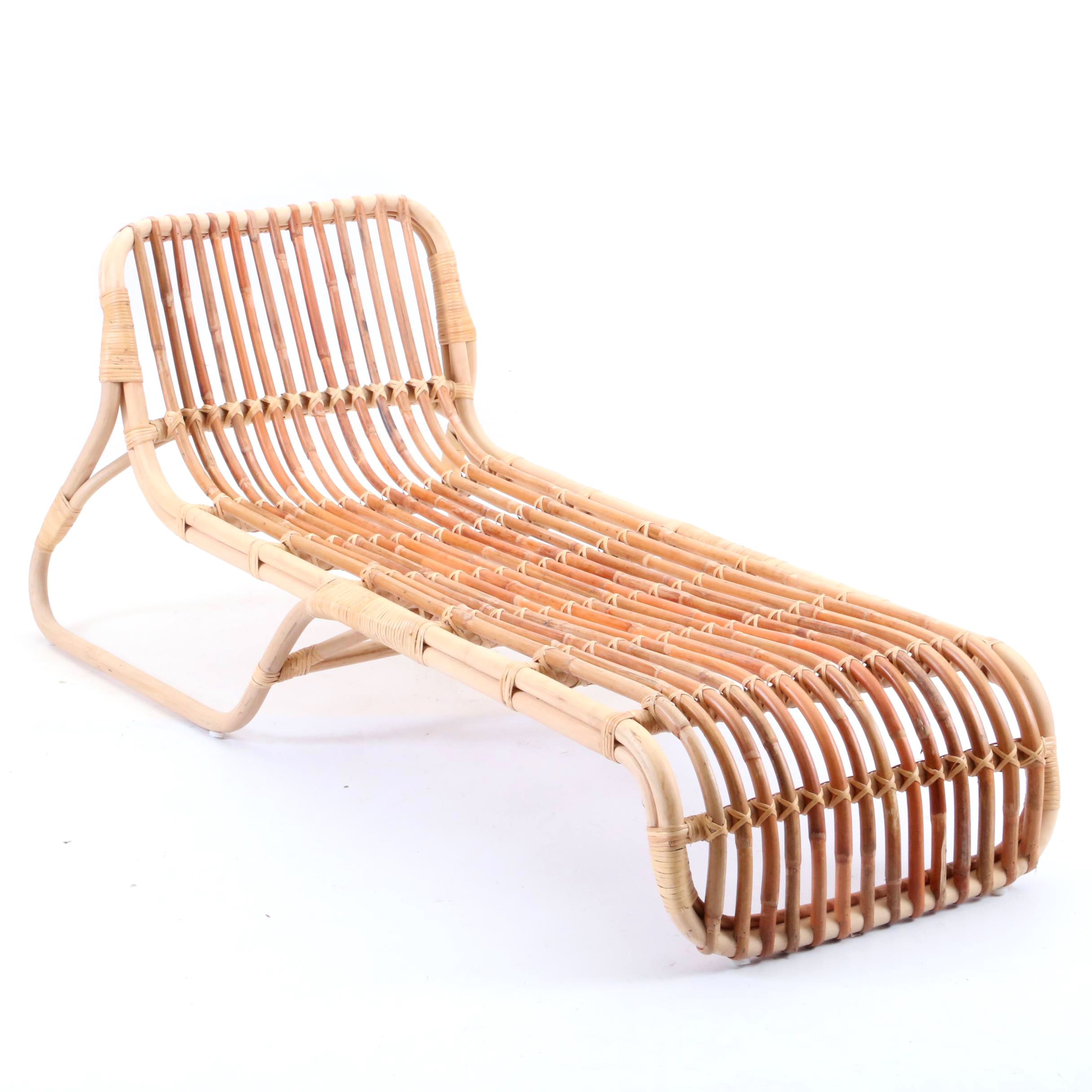 Contemporary Bamboo Lounge Chair