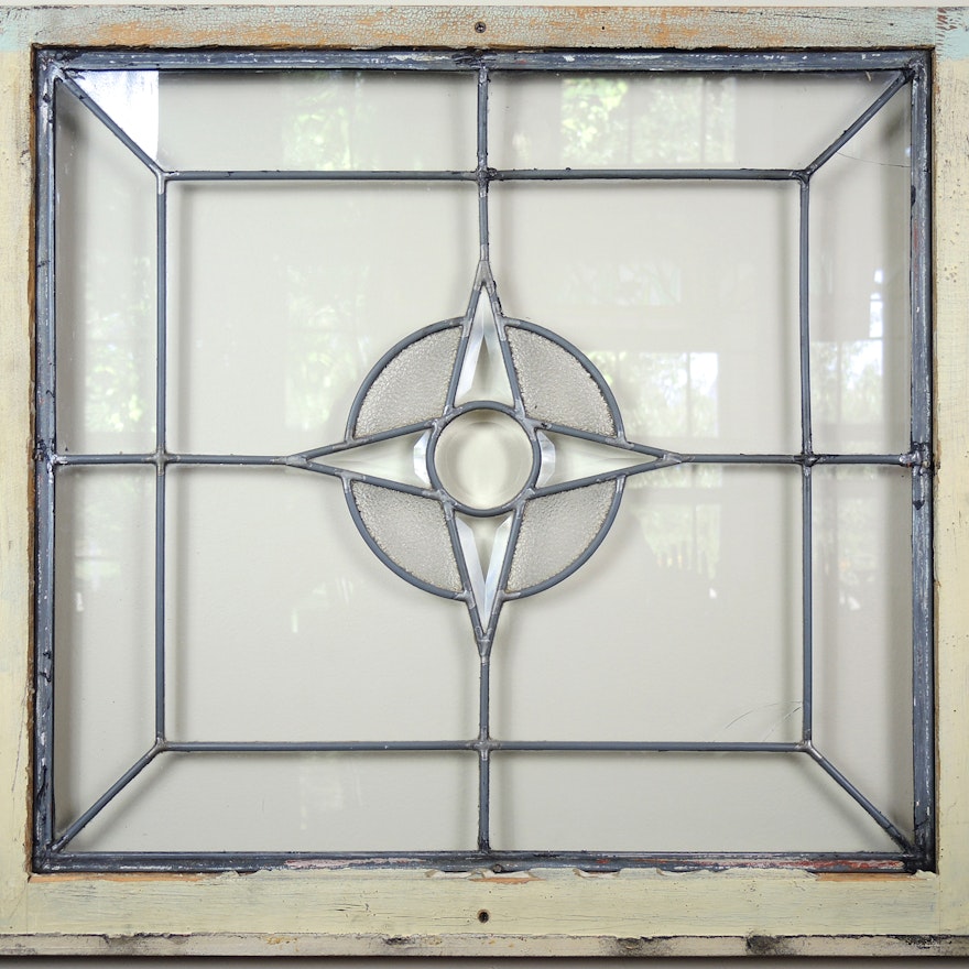 Leaded Glass Panel