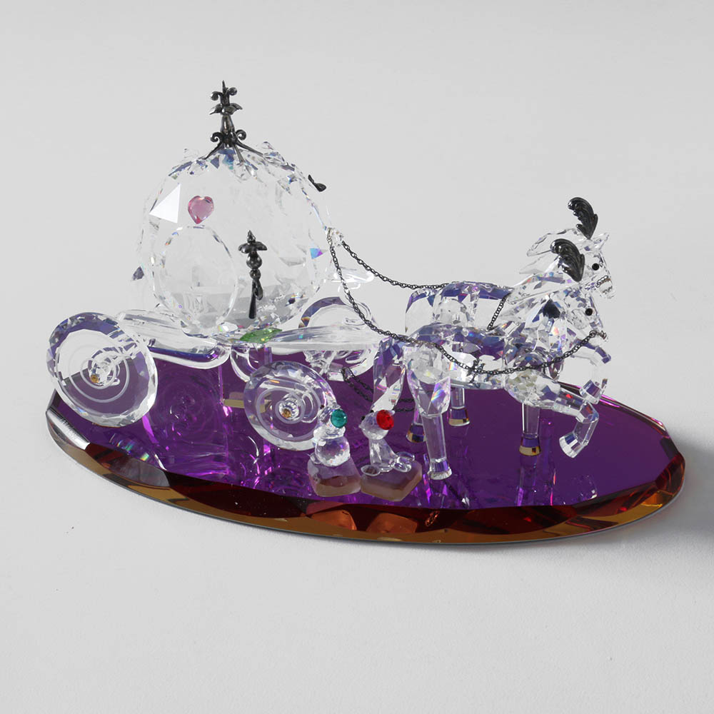 Disney Showcase Collection "Cinderella's Coach" Crystal Figurine
